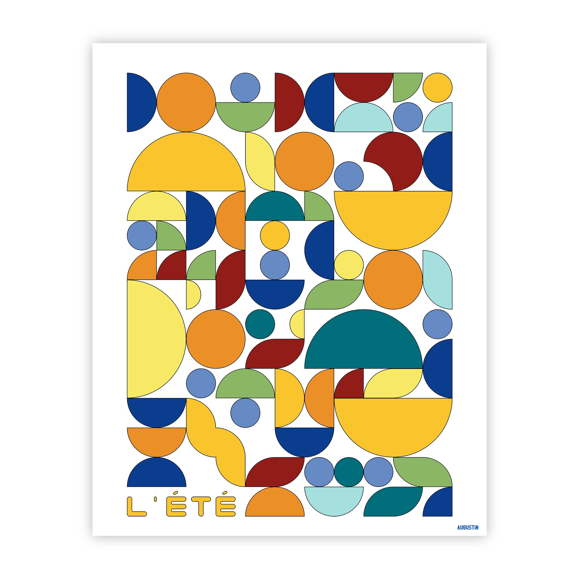 L'été - affiche