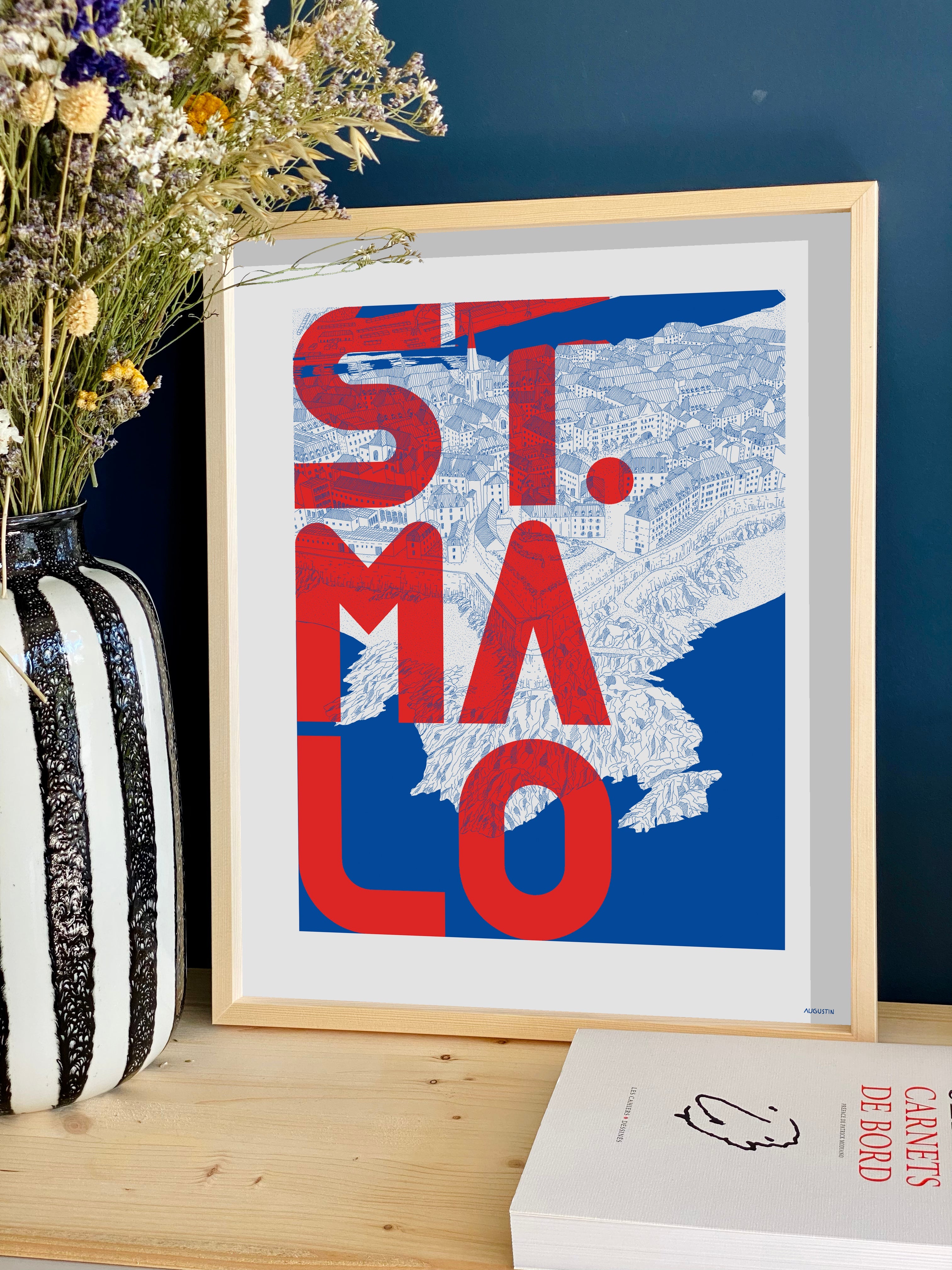 affiches villes rouges