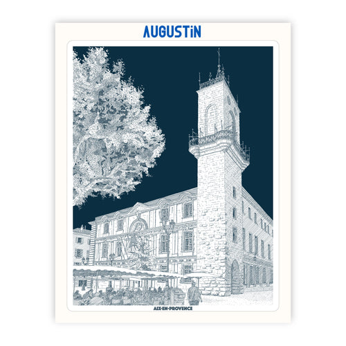 Aix-en Provence - affiche