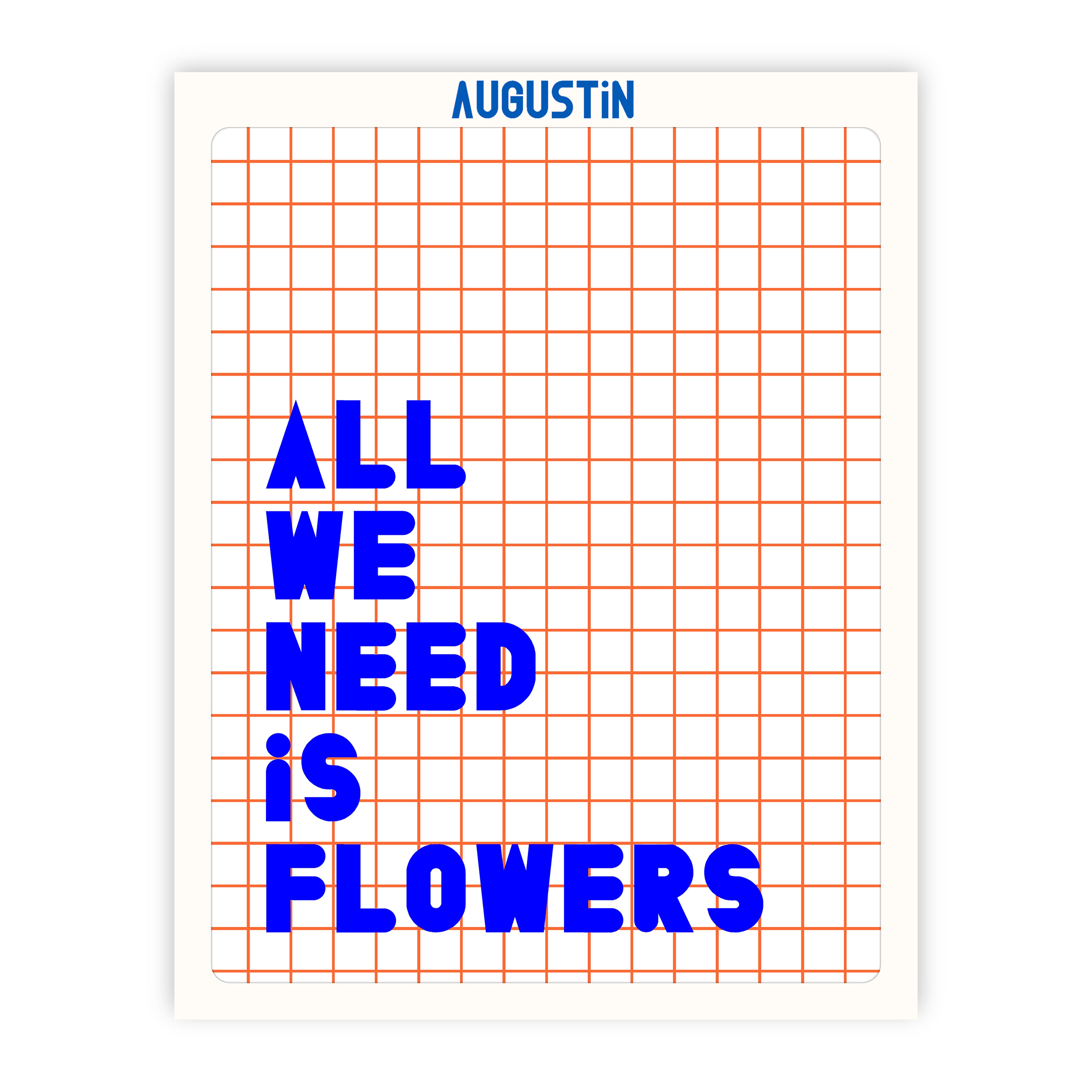 All We Need Is Flowers - affiche