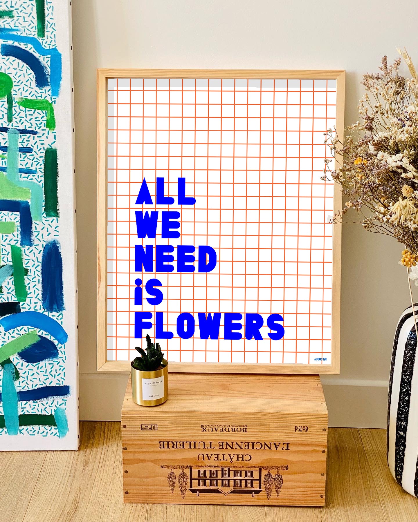 All We Need Is Flowers - affiche