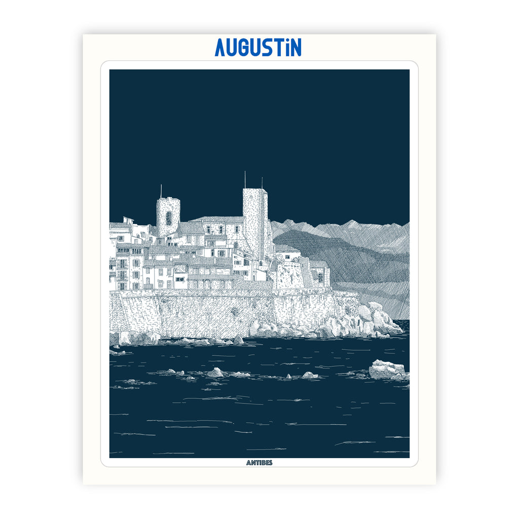 Antibes  - affiche