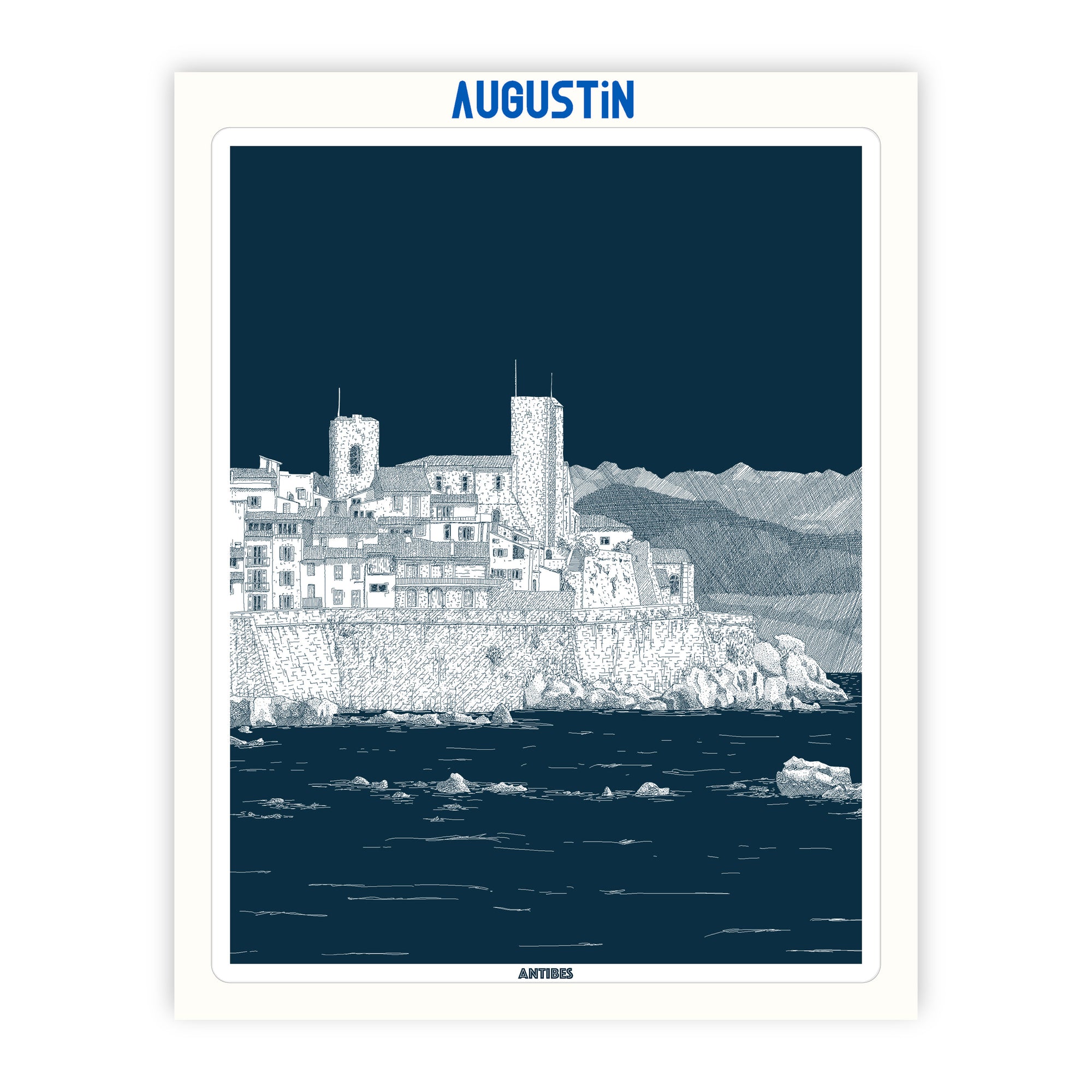 Antibes  - affiche