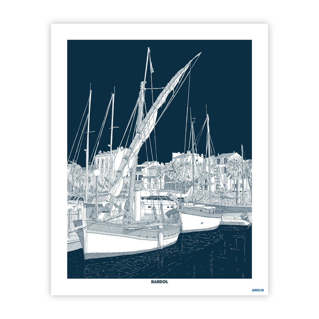 Bandol - affiche