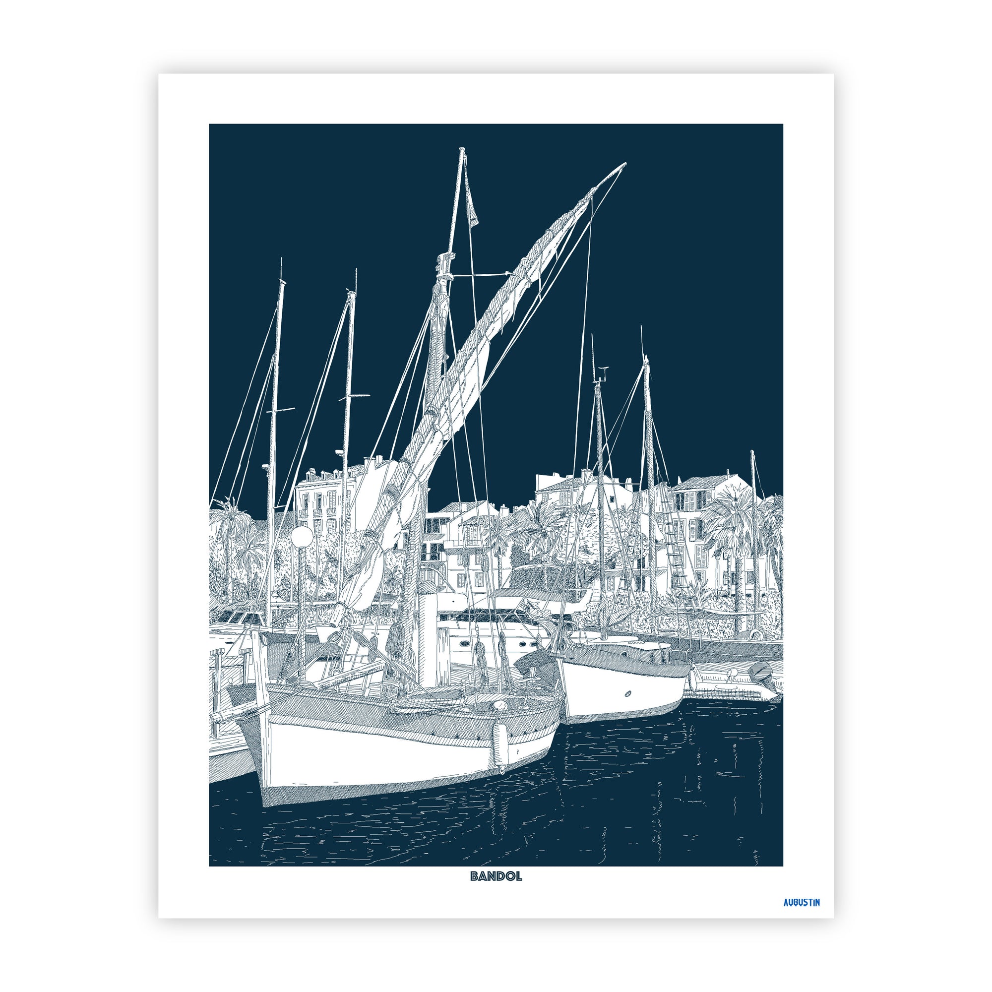 Bandol - affiche