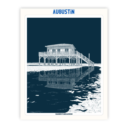 Bassin d'Arcachon - affiche