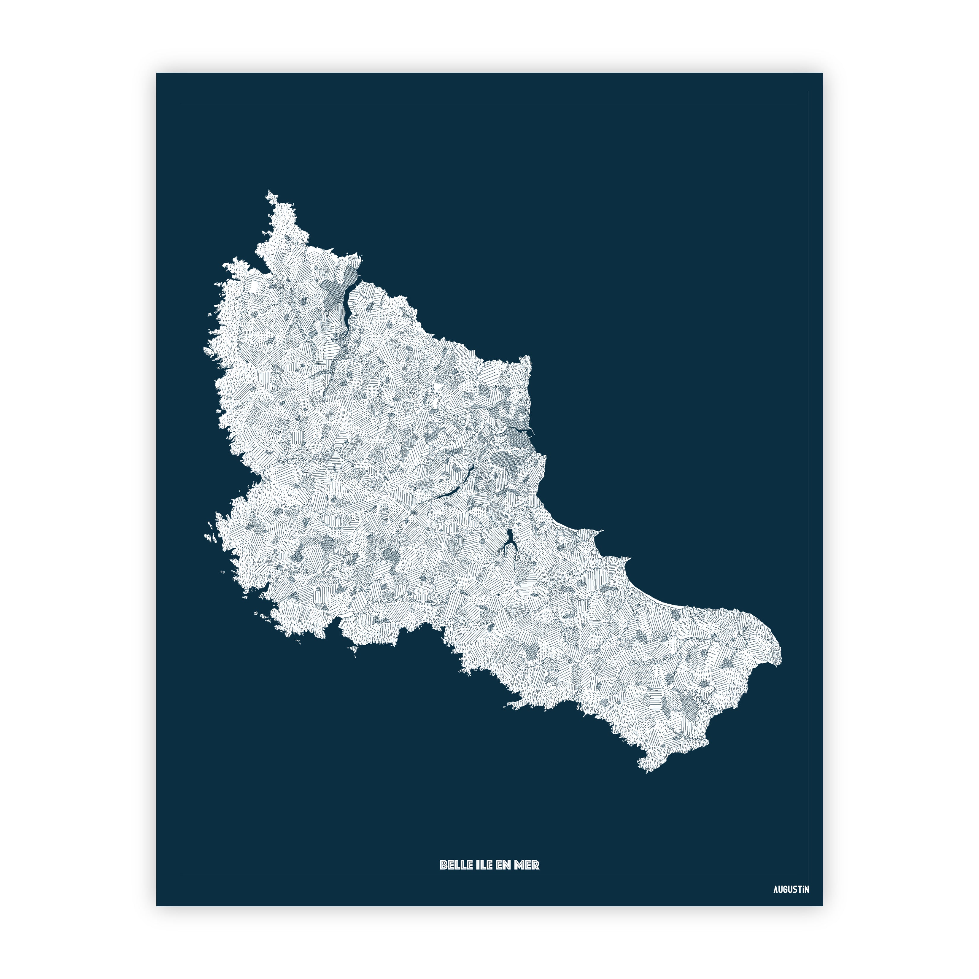 Belle Île  - affiche