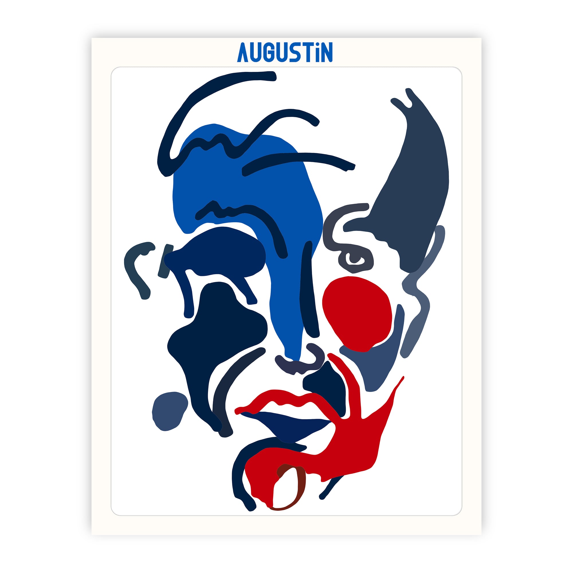 Bleu  - affiche