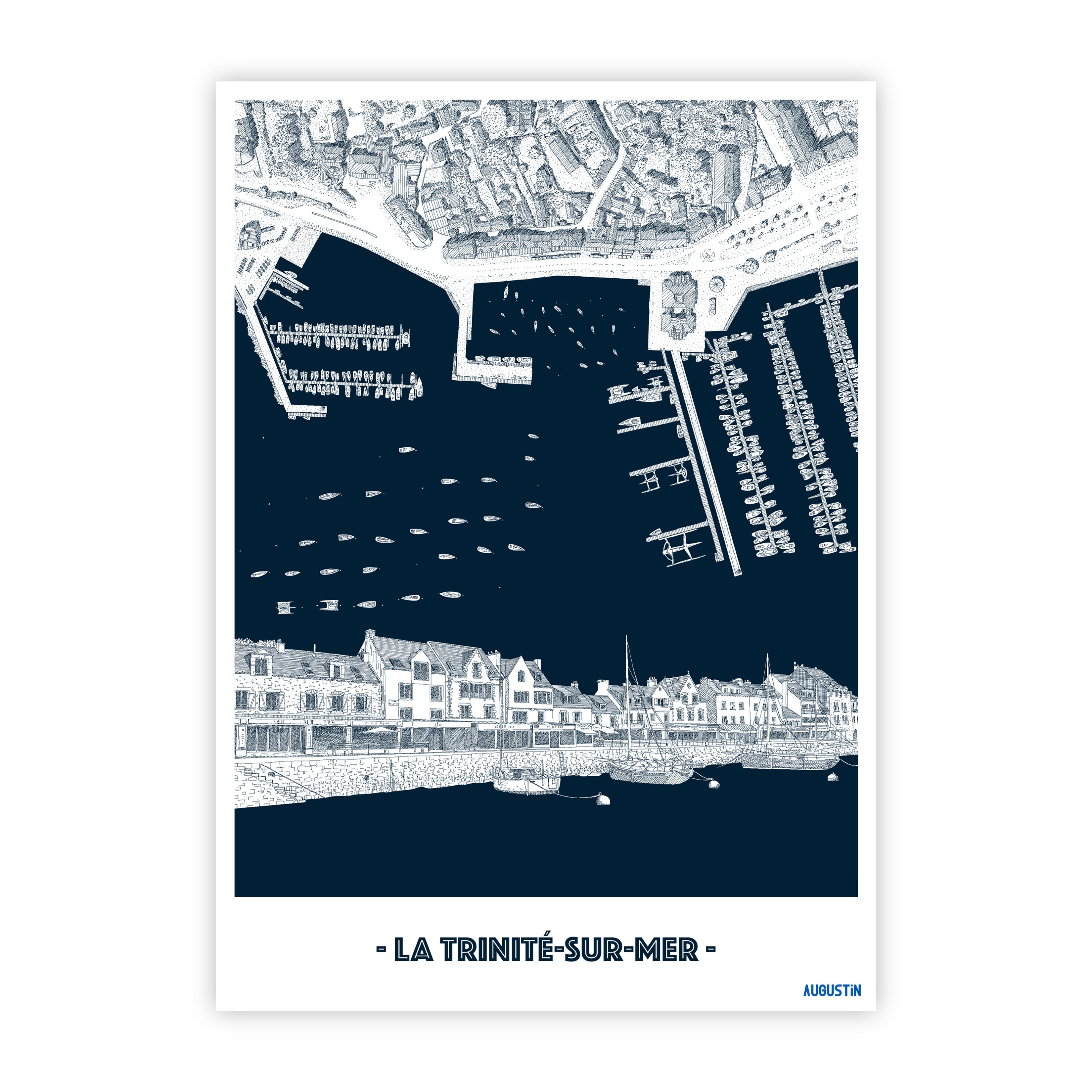 Trinité-sur-mer - carte postale