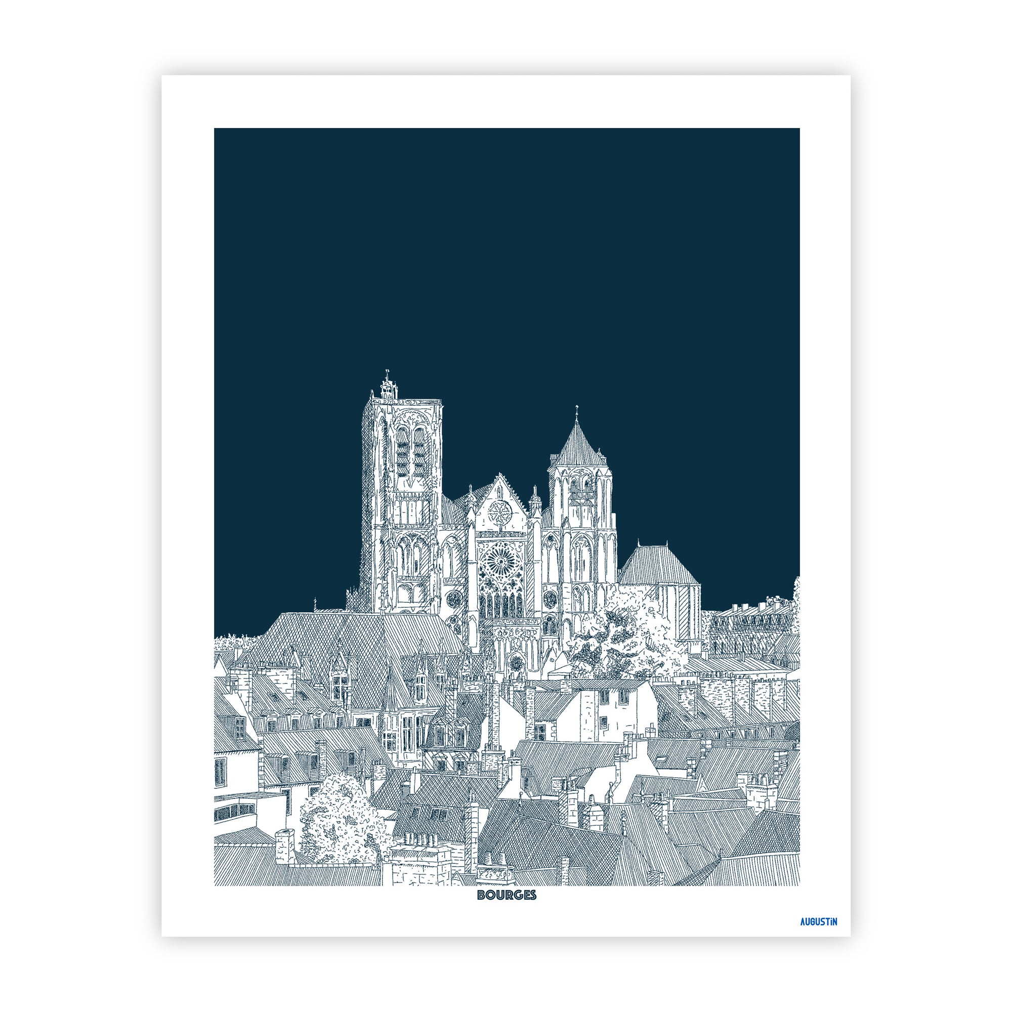Bourges  - affiche