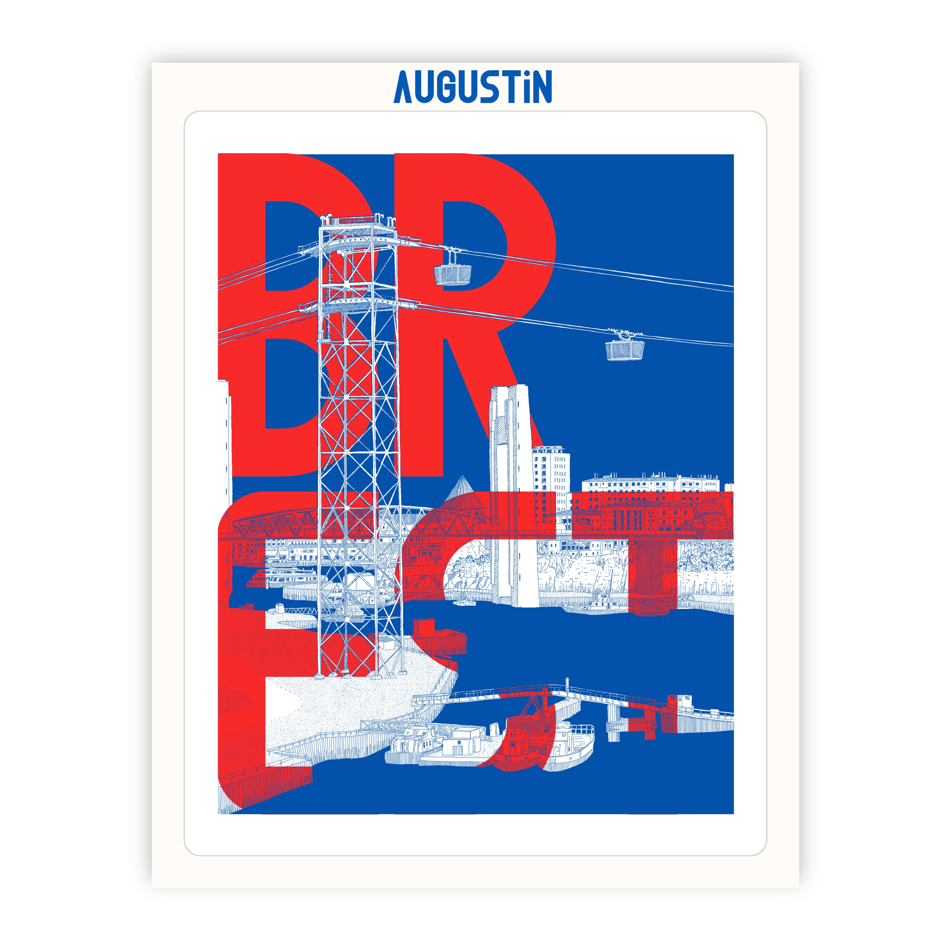 Brest rouge - affiche