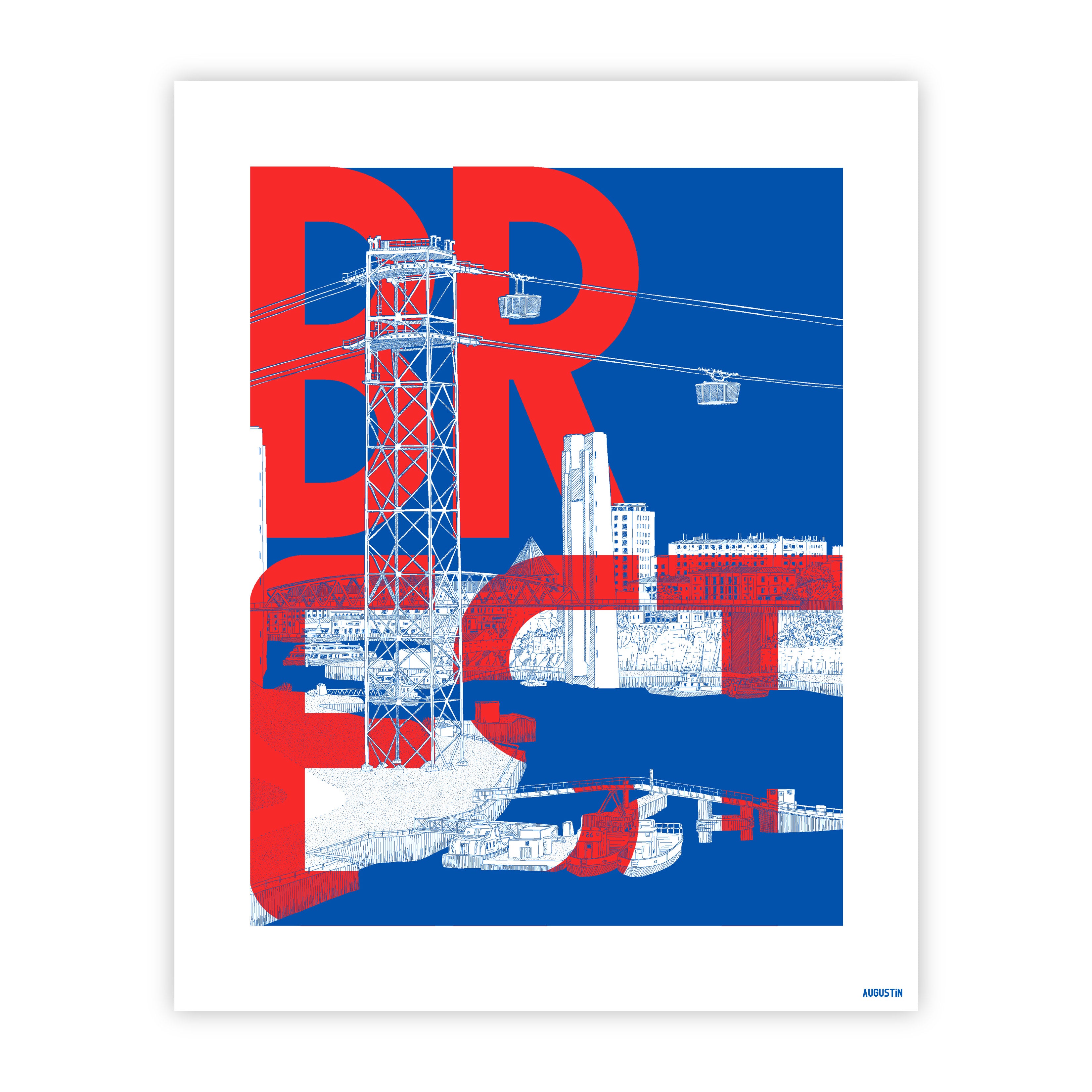 Brest rouge - affiche