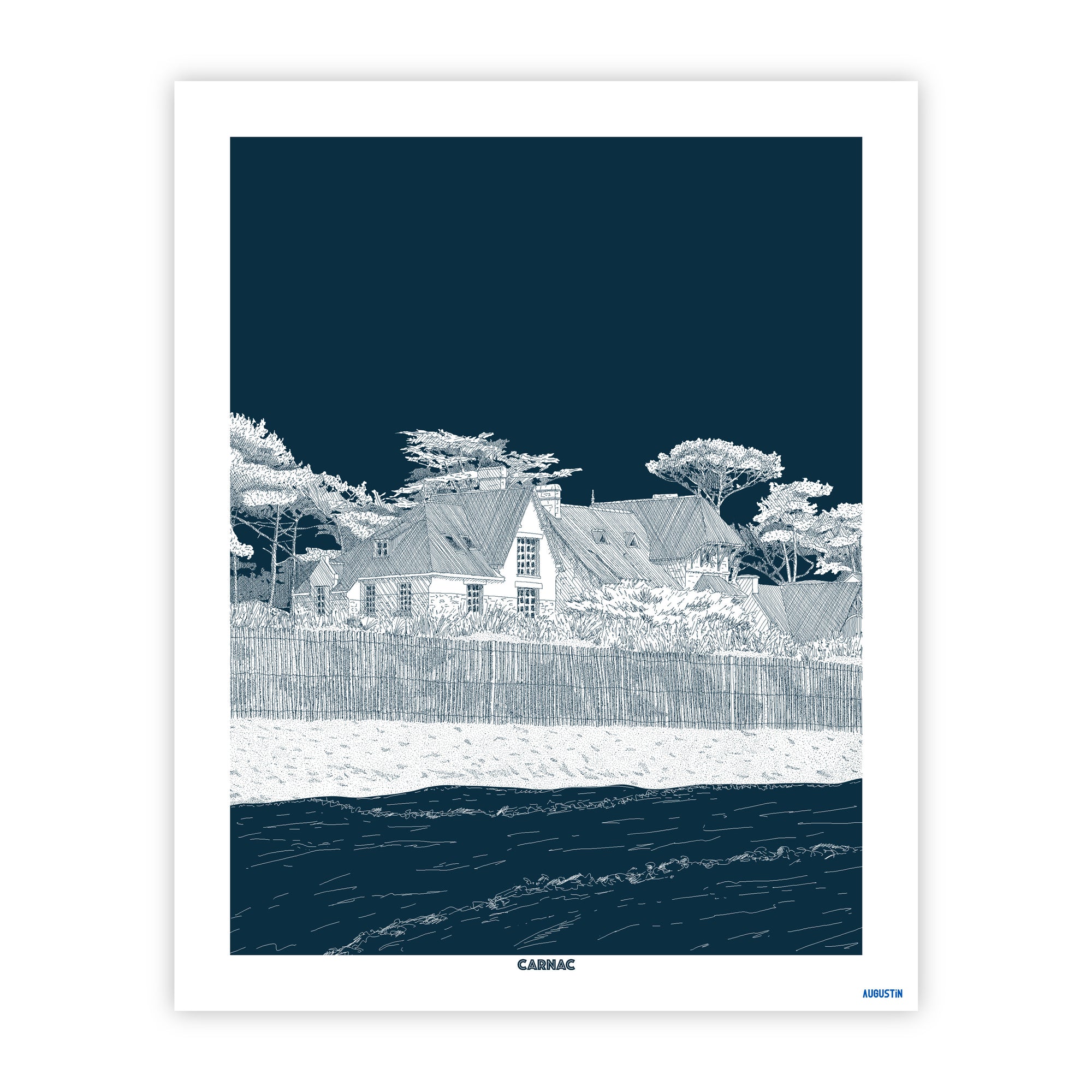Carnac  - affiche