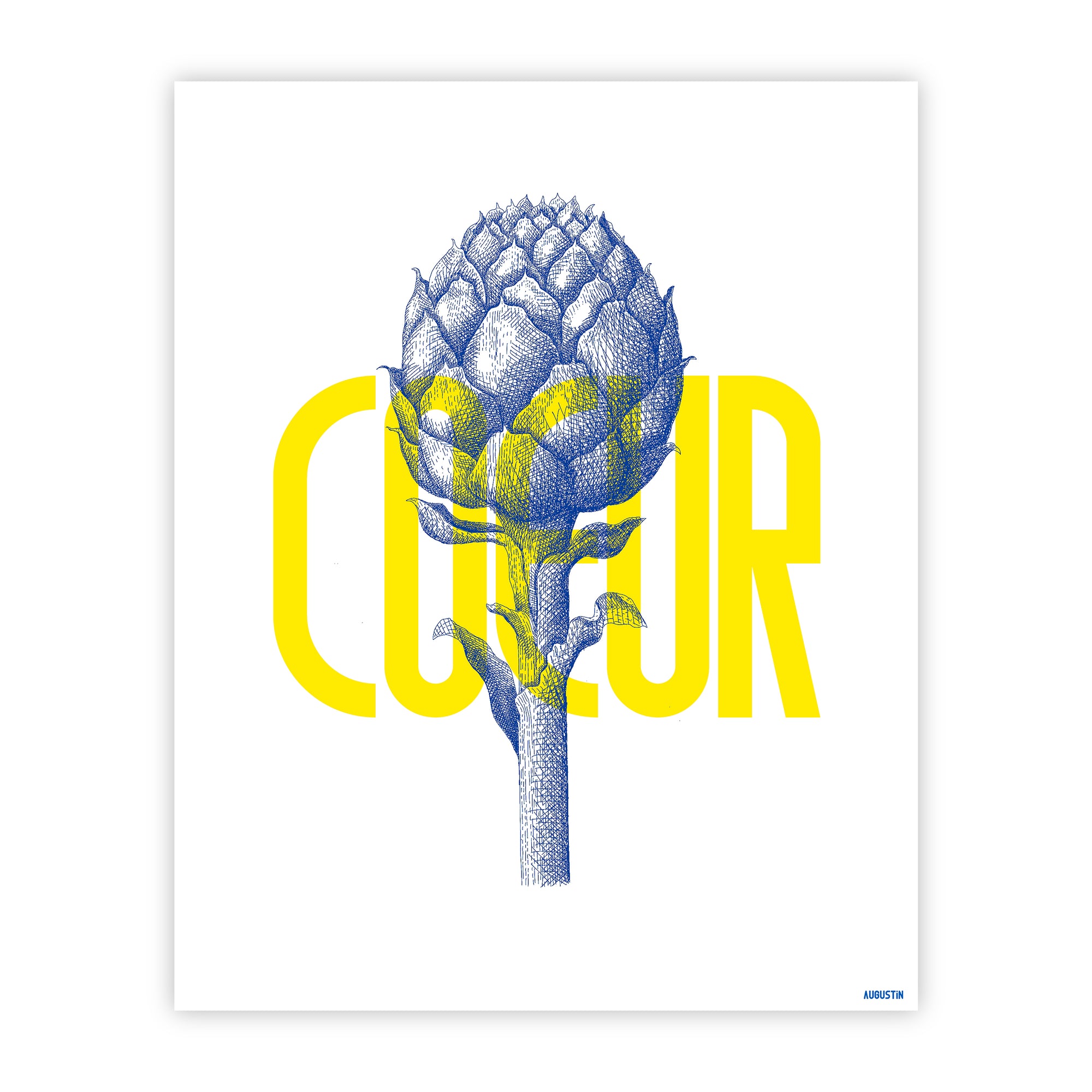 Coeur Artichaut  - affiche