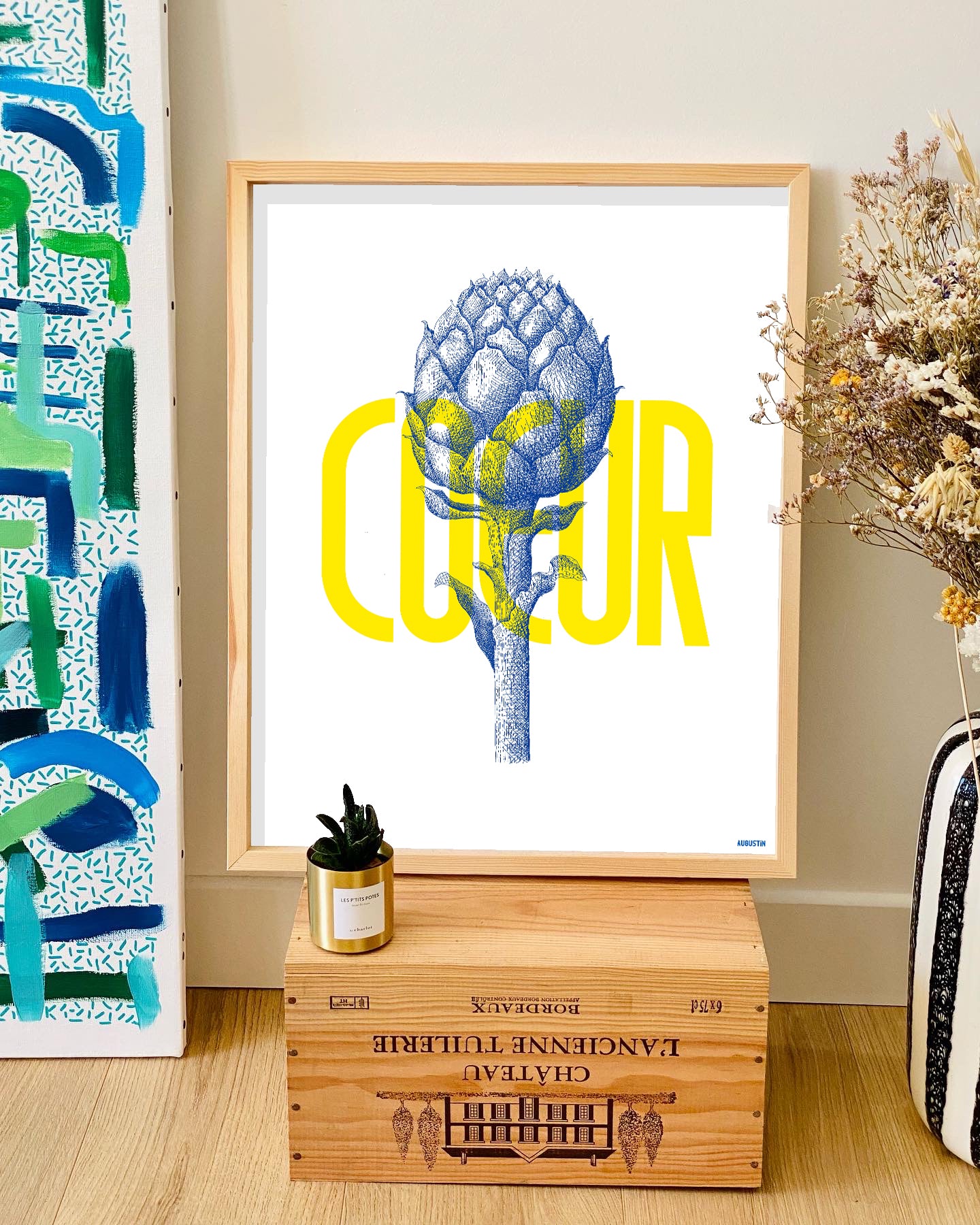 Coeur Artichaut  - affiche