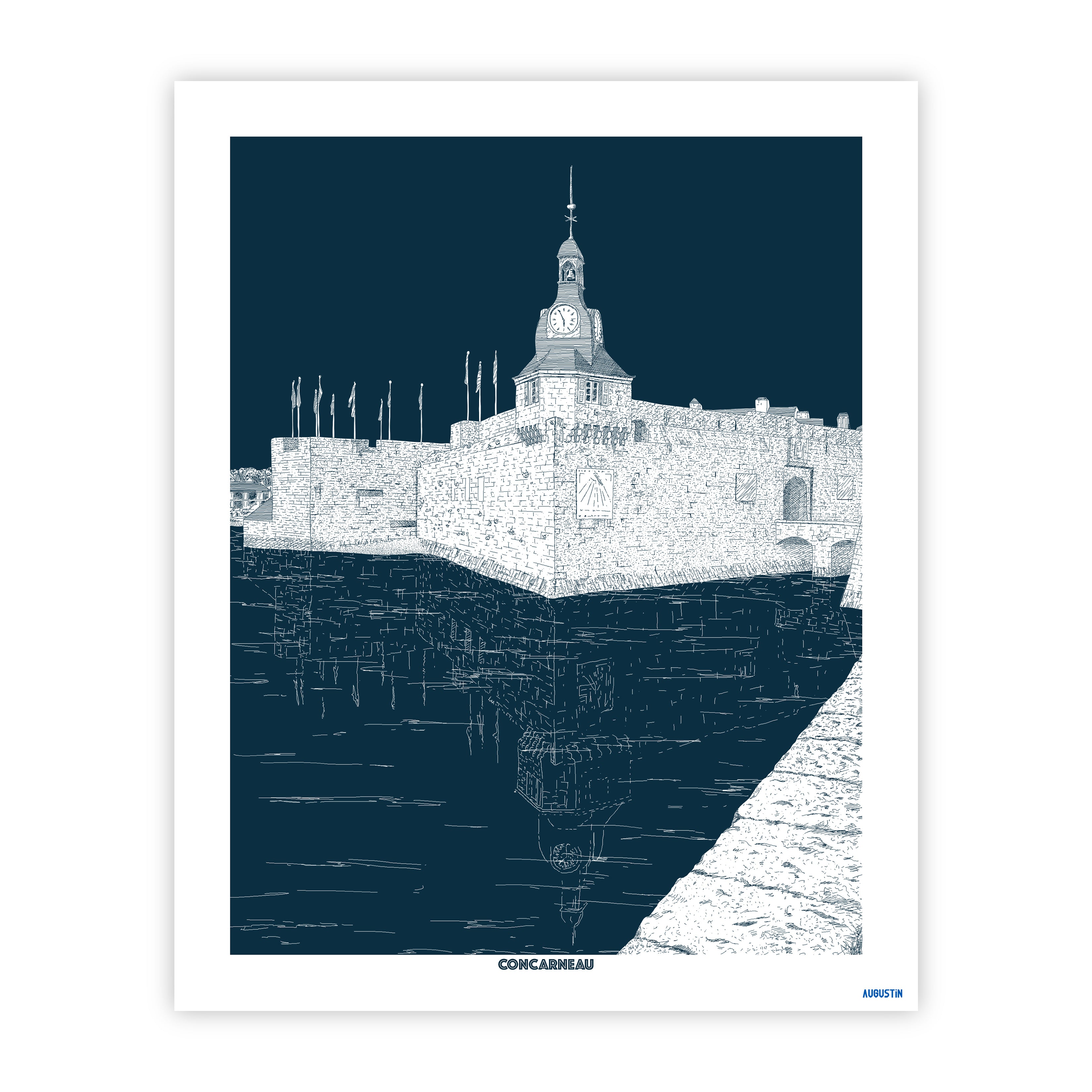 Concarneau  - affiche