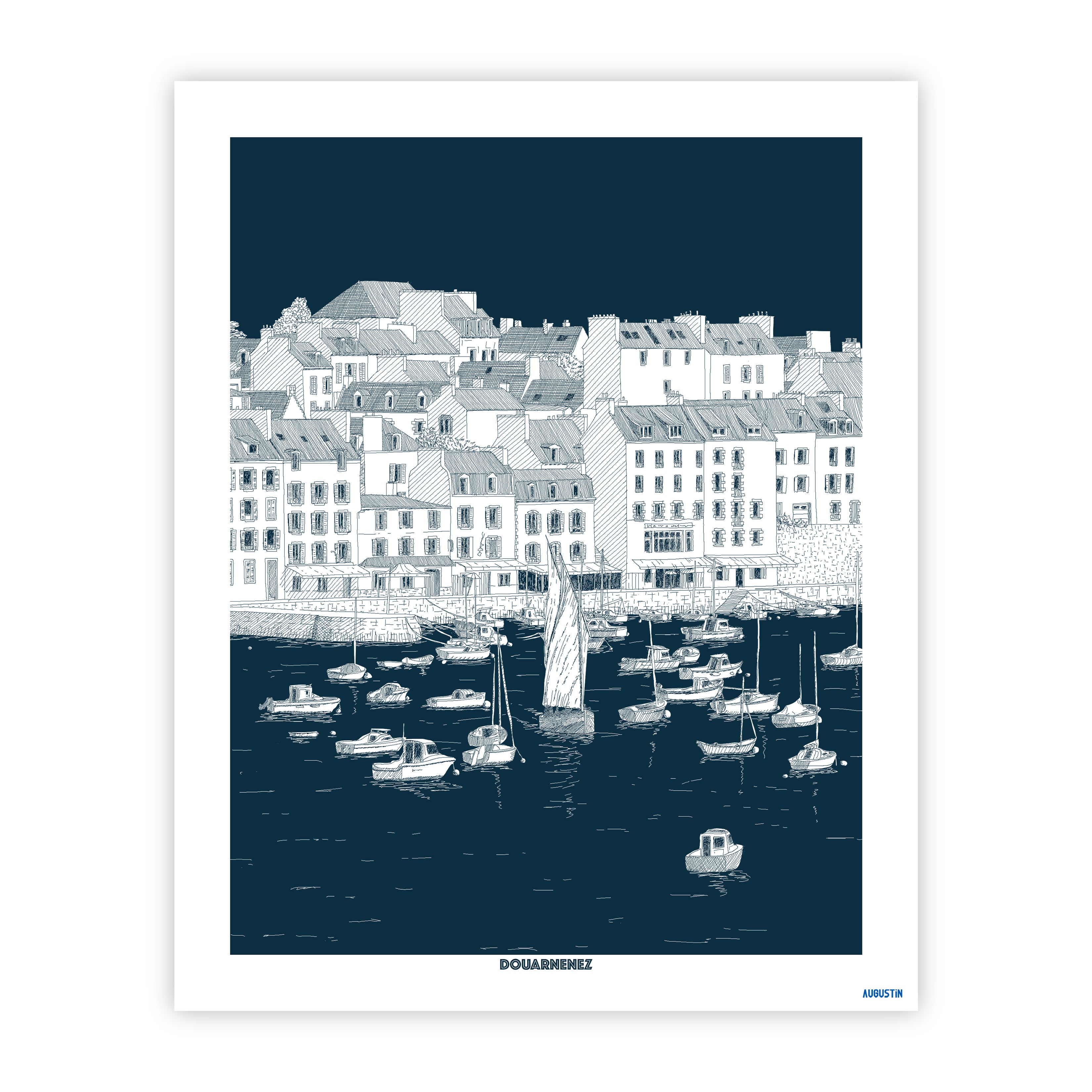 Douarnenez  - affiche