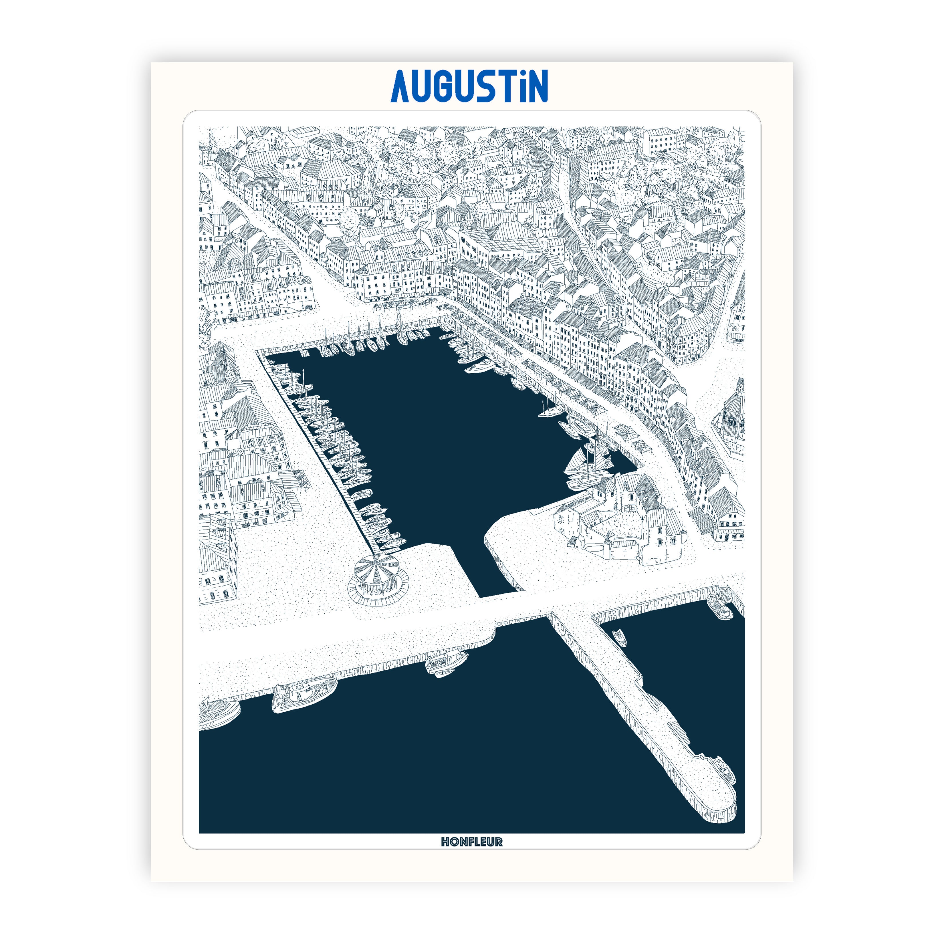 Honfleur   - affiche