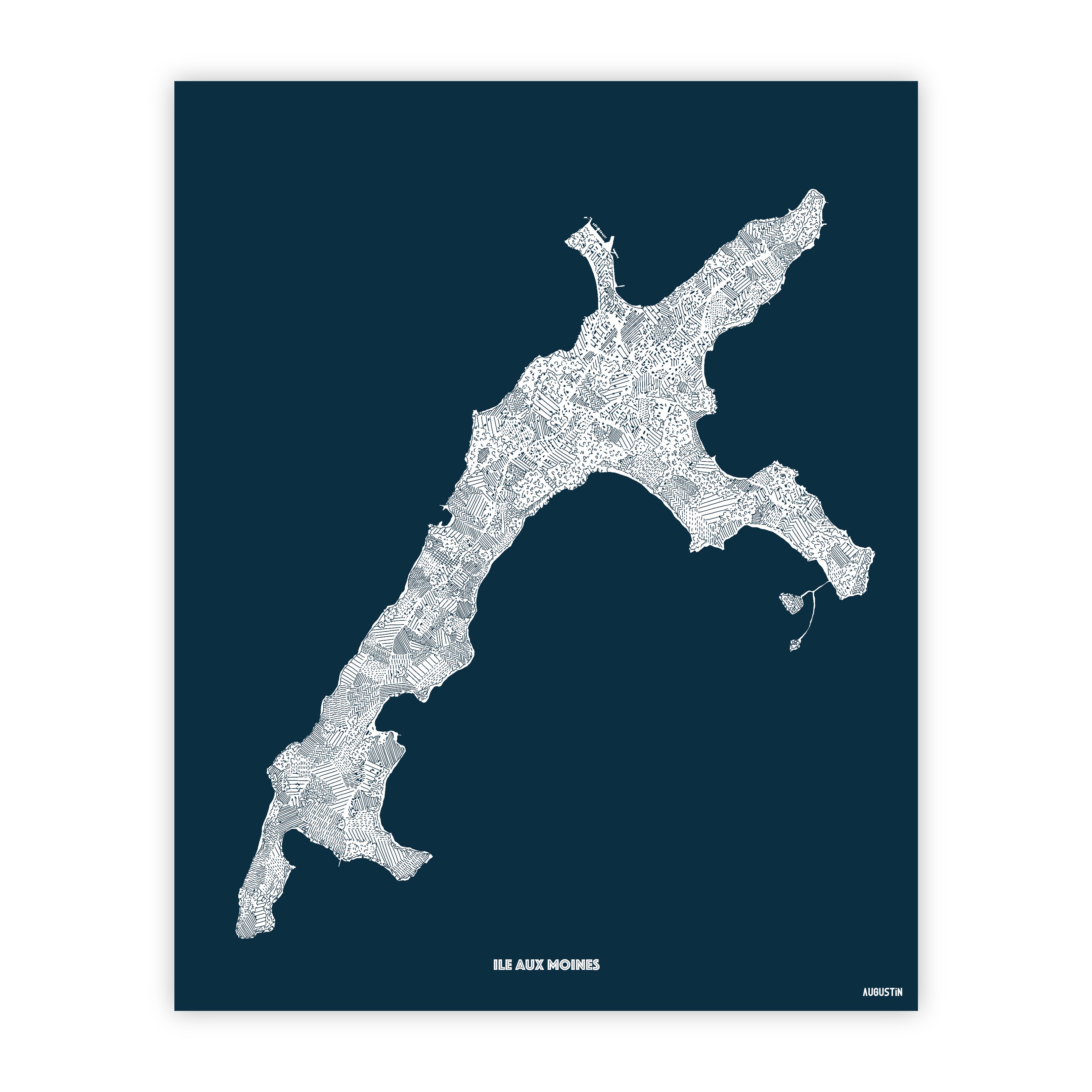 Ile aux Moines - affiche