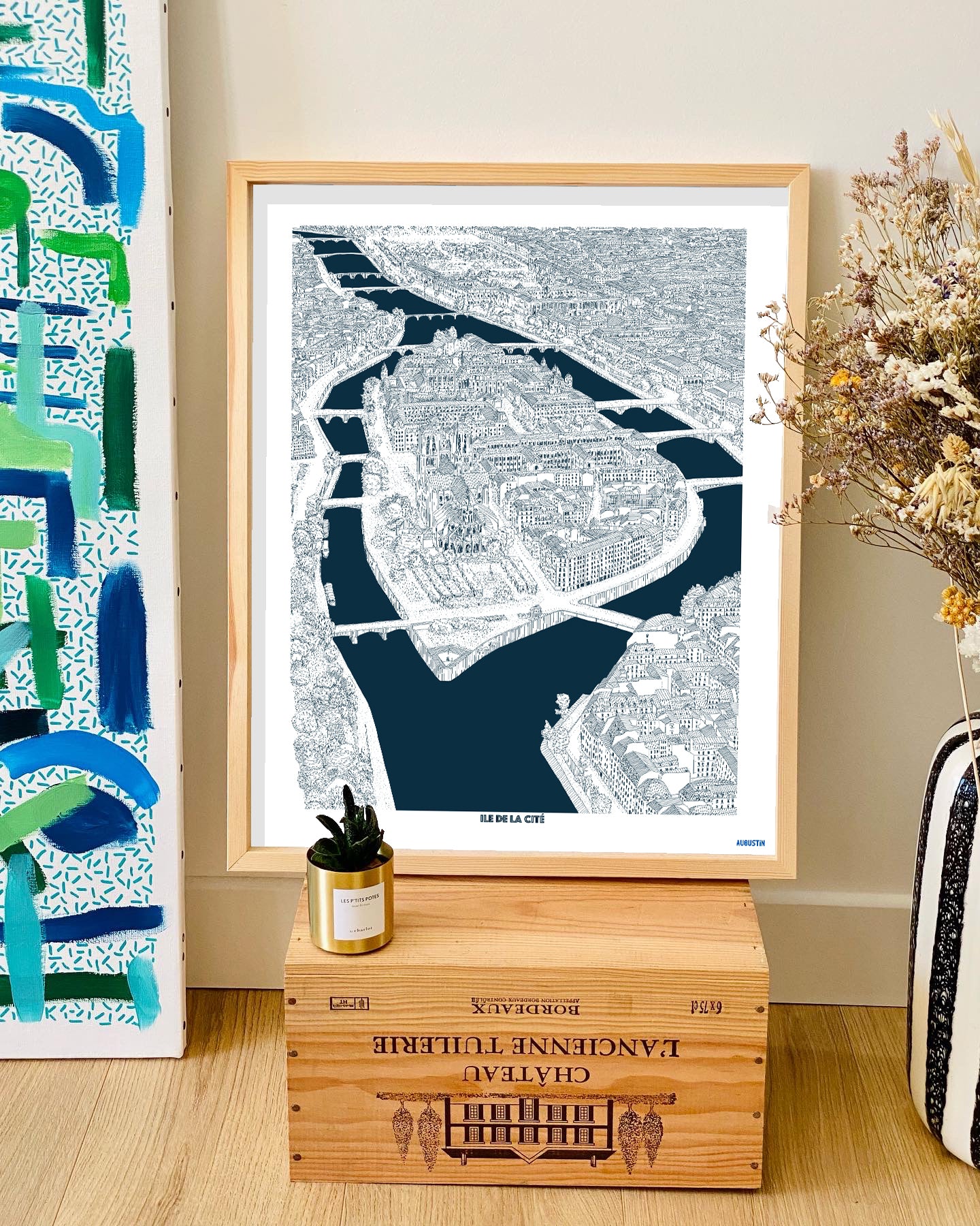 Ile de la Cité - affiche