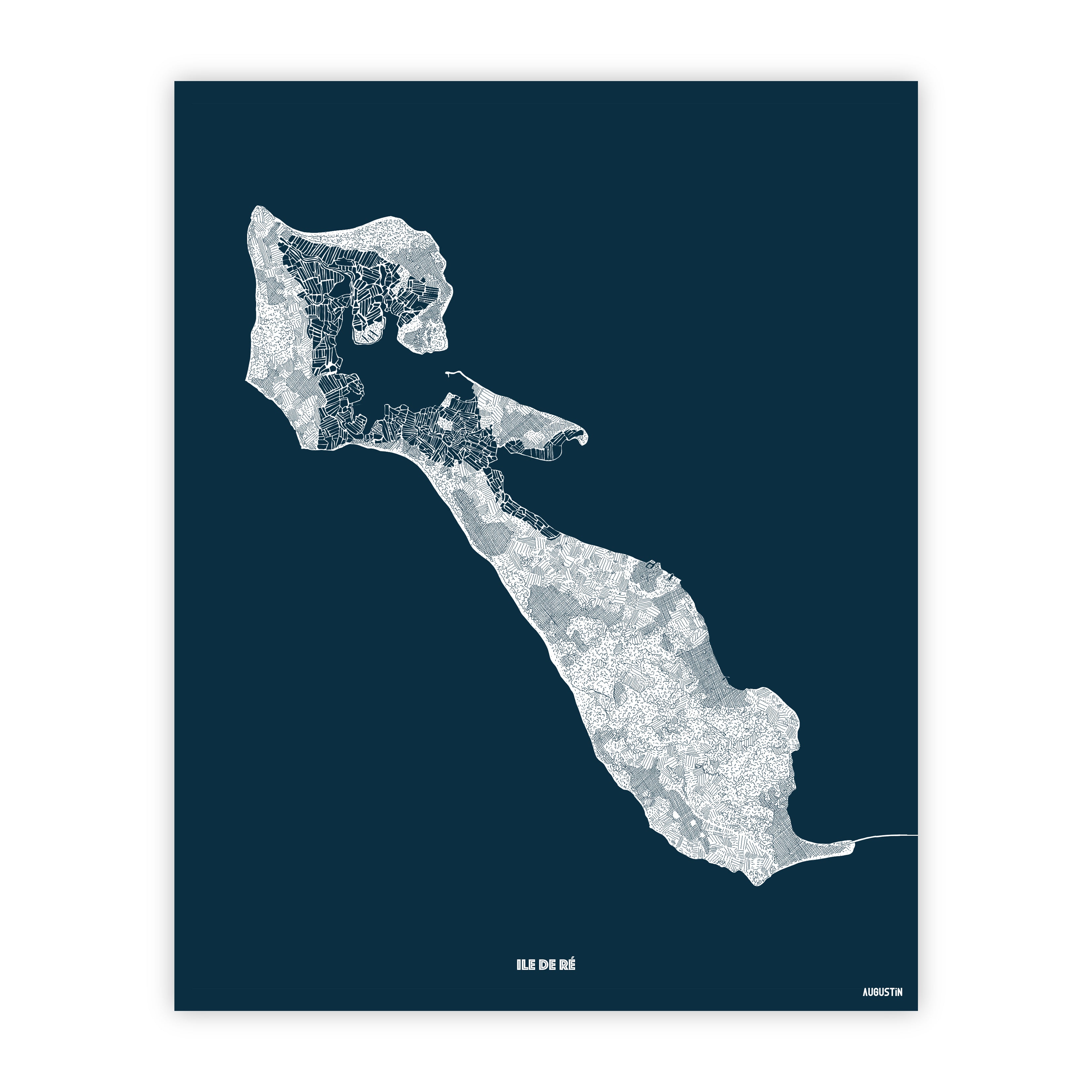 Ile de Ré - affiche