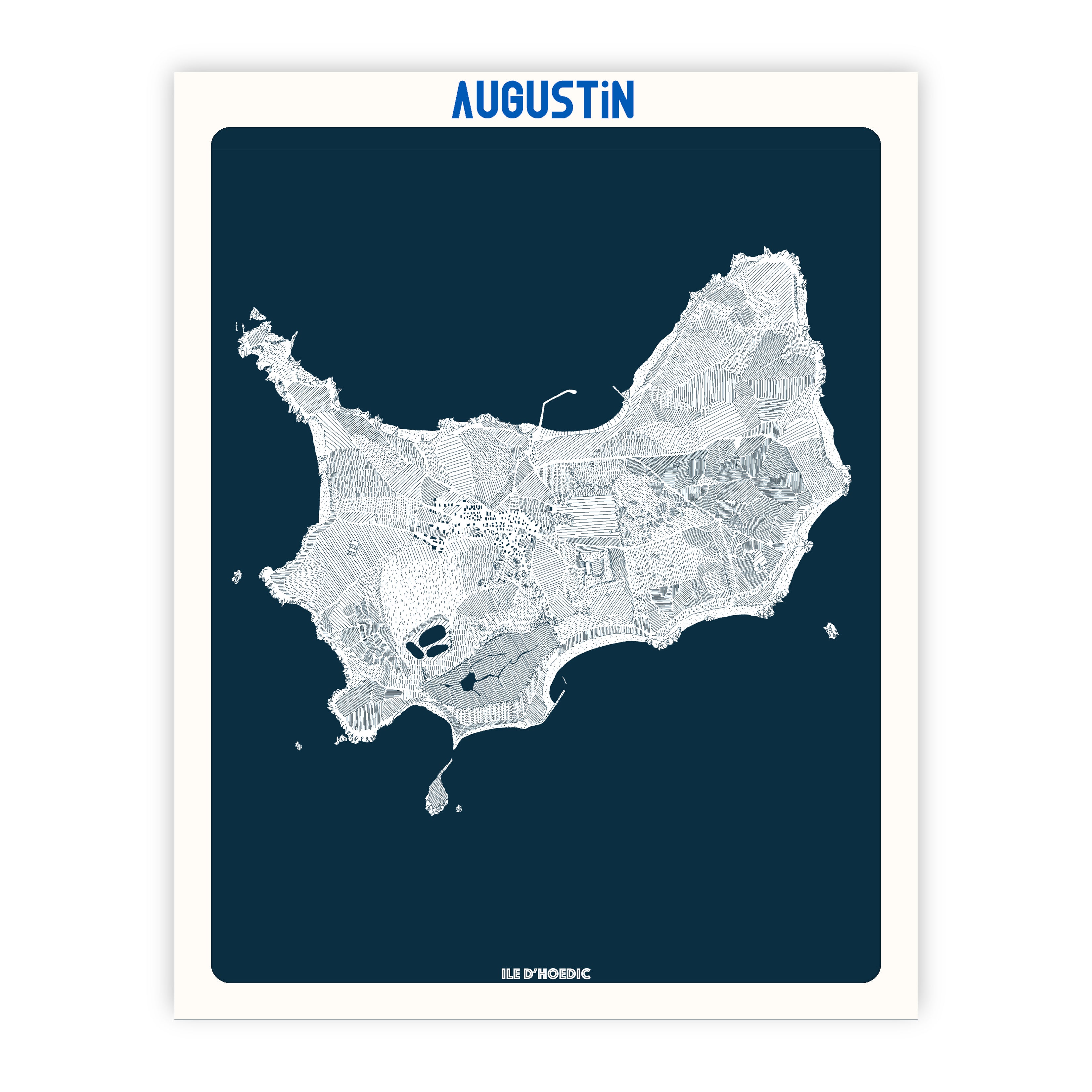 Ile de Hoedic   - affiche