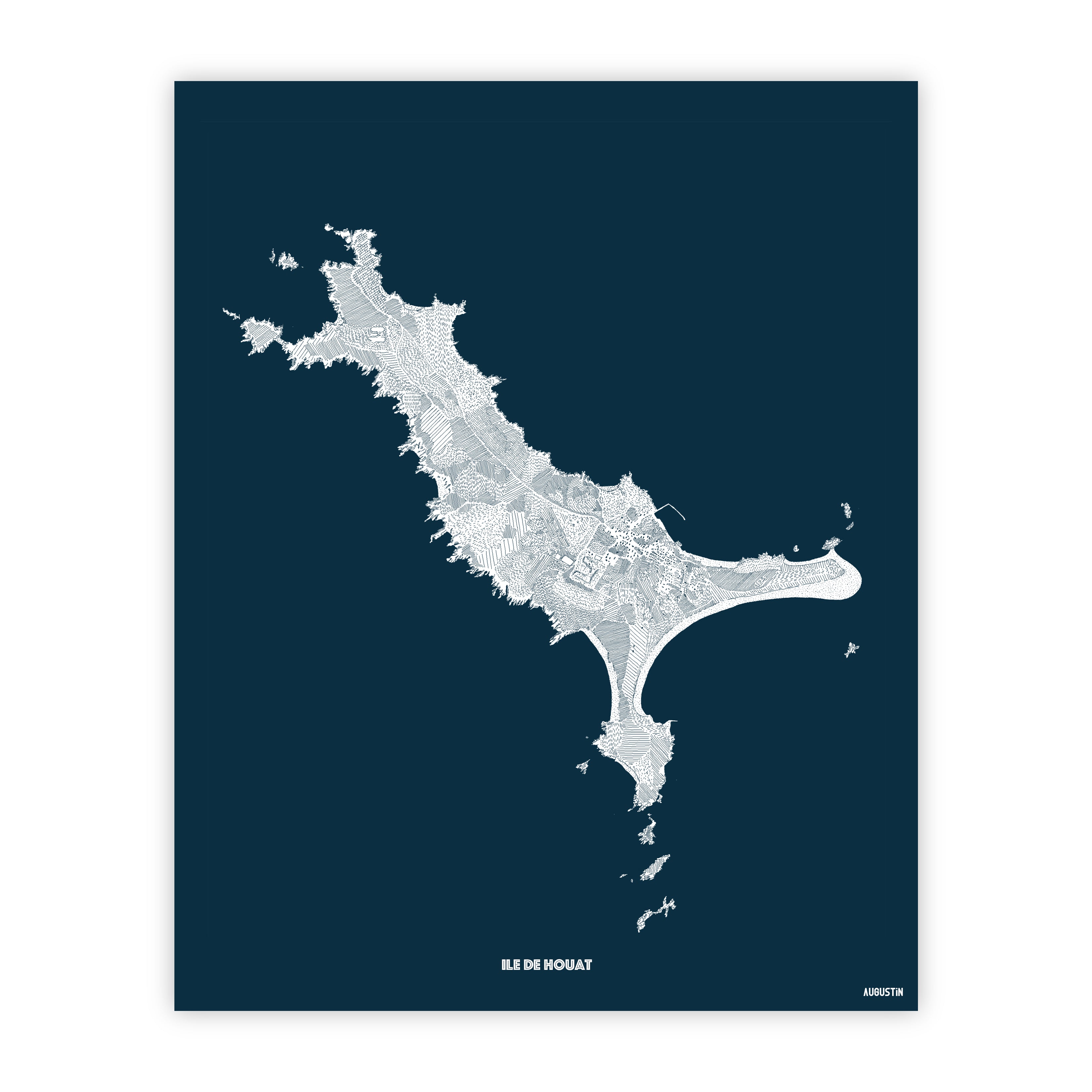 Ile de Houat   - affiche