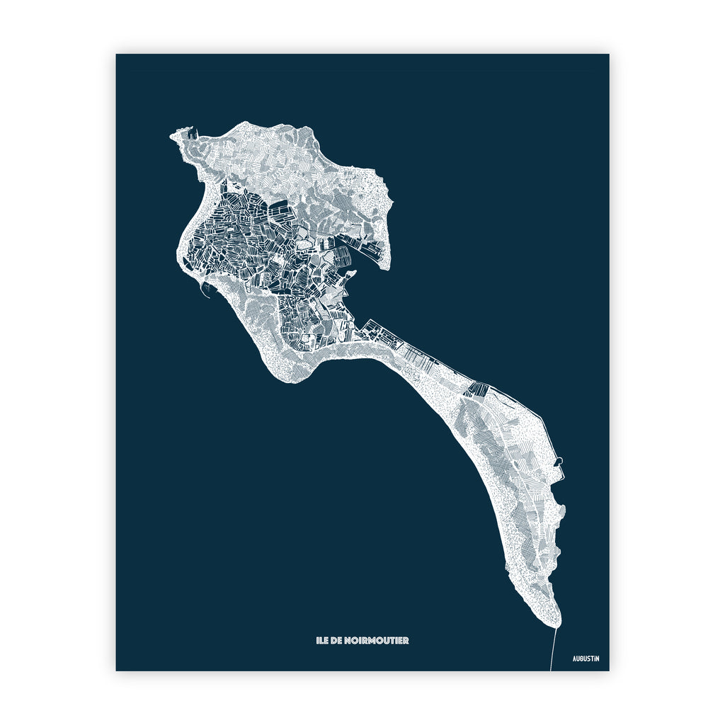Ile de Noirmoutier - affiche