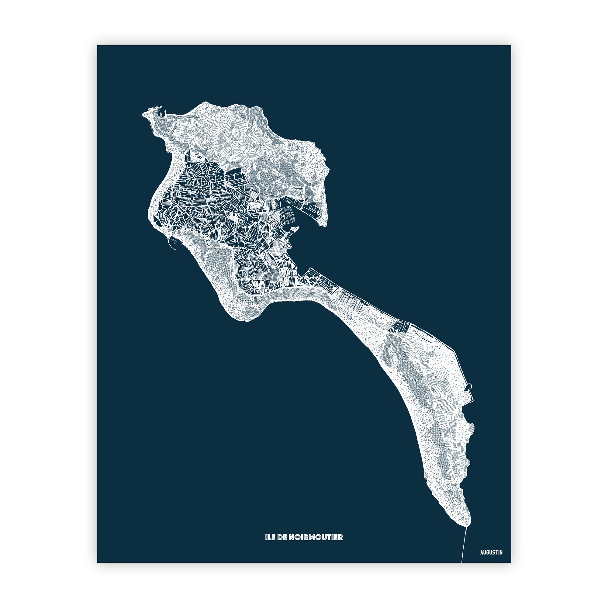 Ile de Noirmoutier - affiche