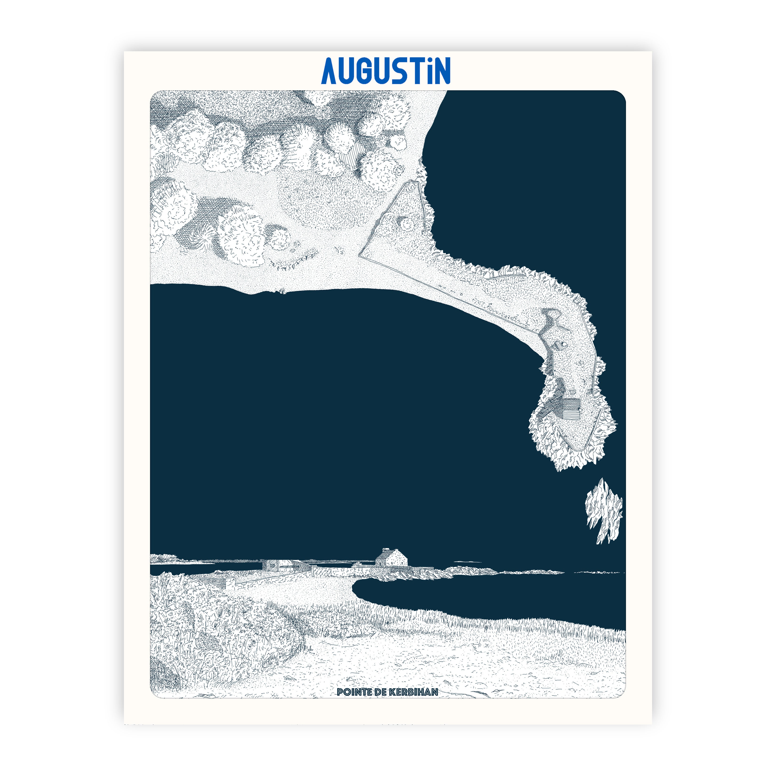 Pointe de Kerbihan - affiche