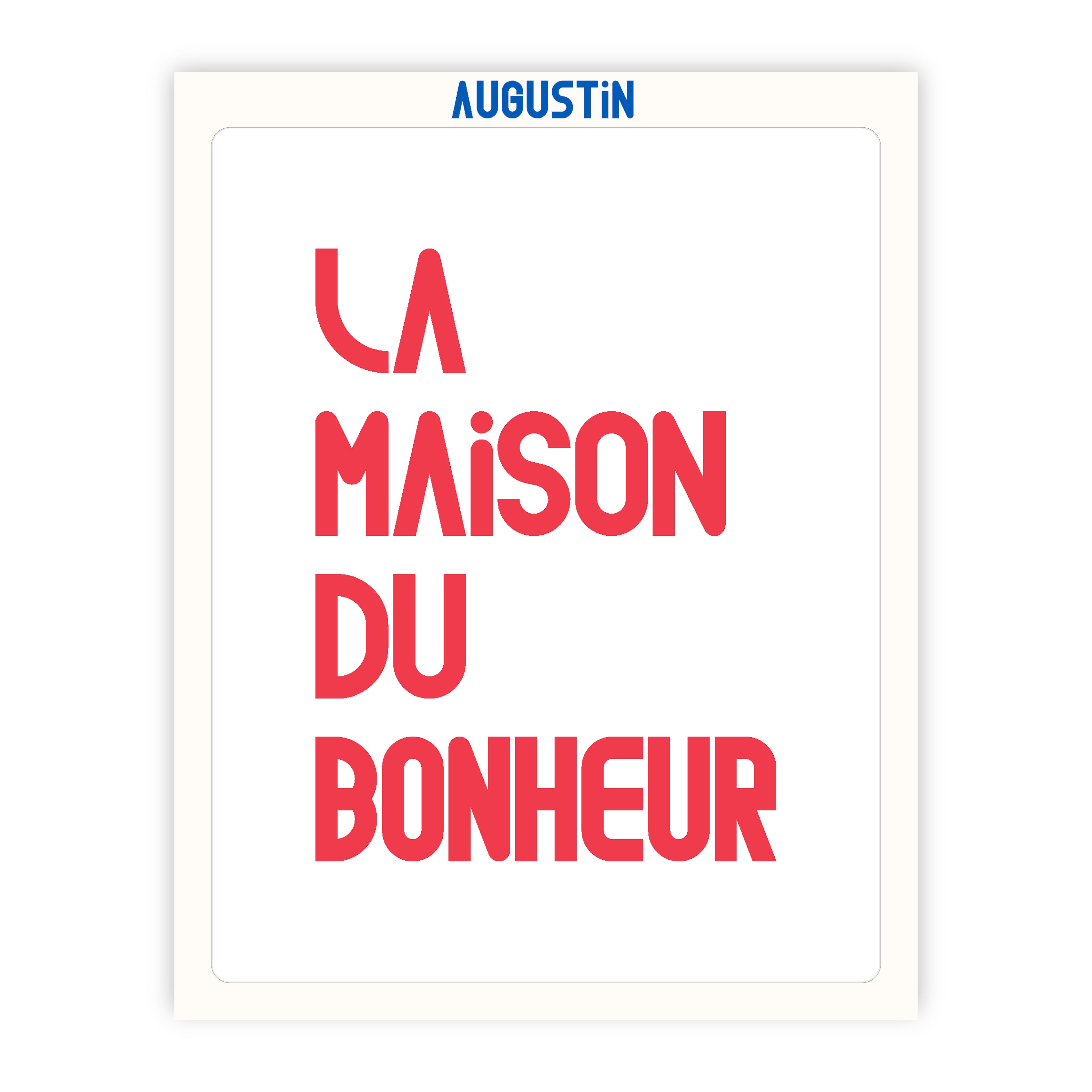La maison du bonheur - affiche