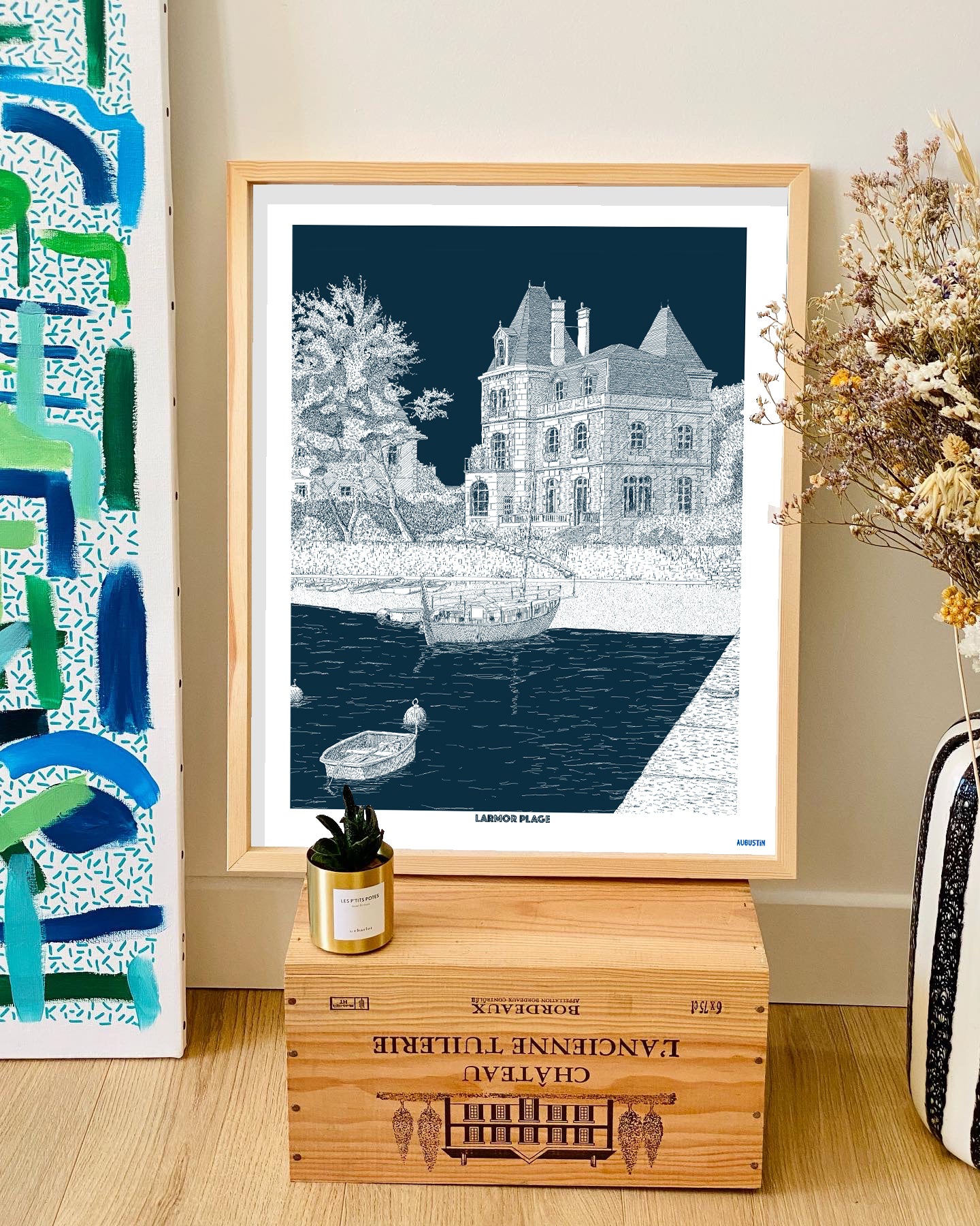 Larmor Plage - affiche