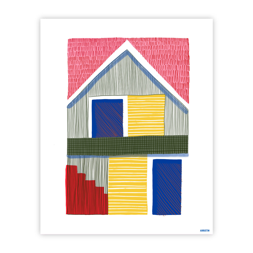La maison - affiche