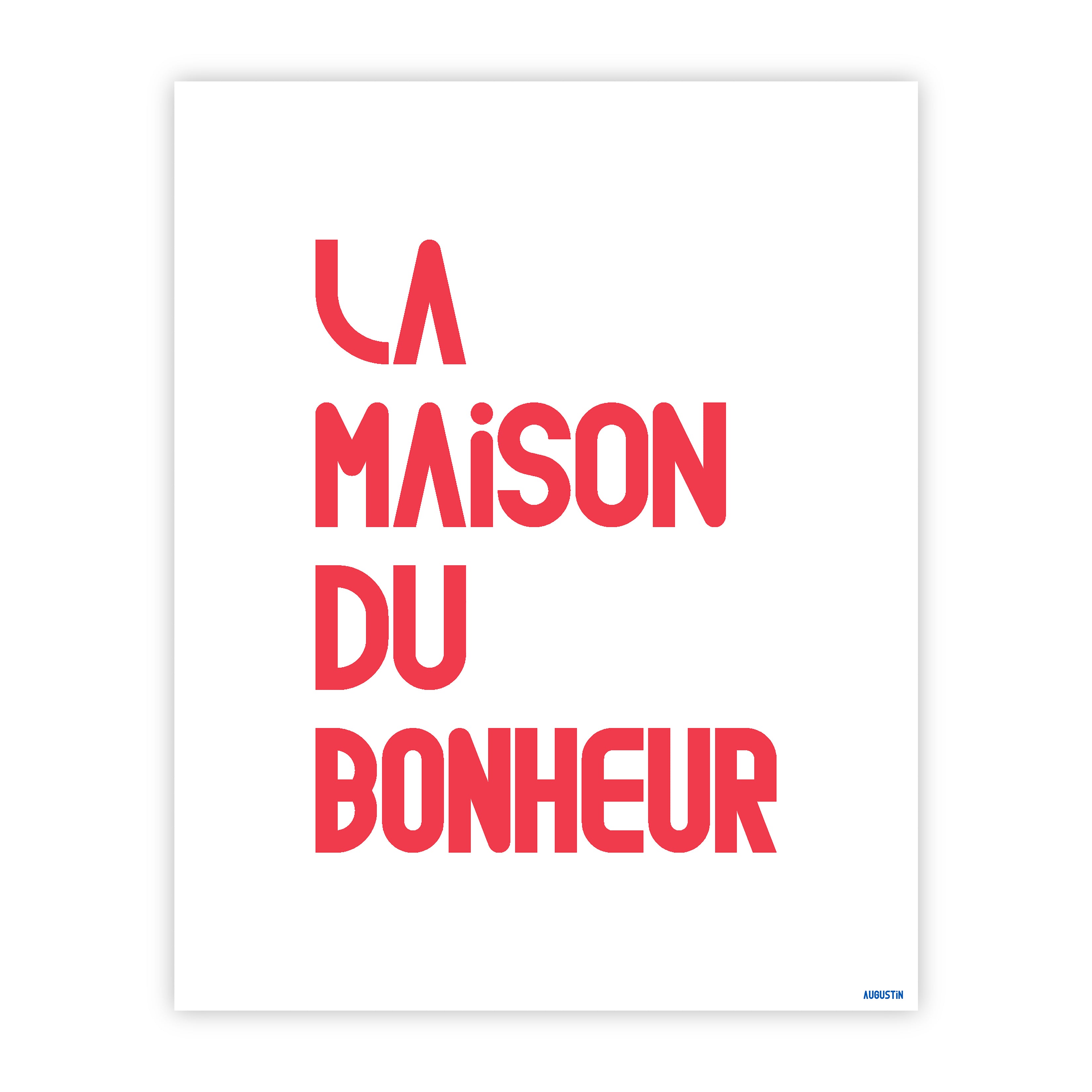 La maison du bonheur - affiche