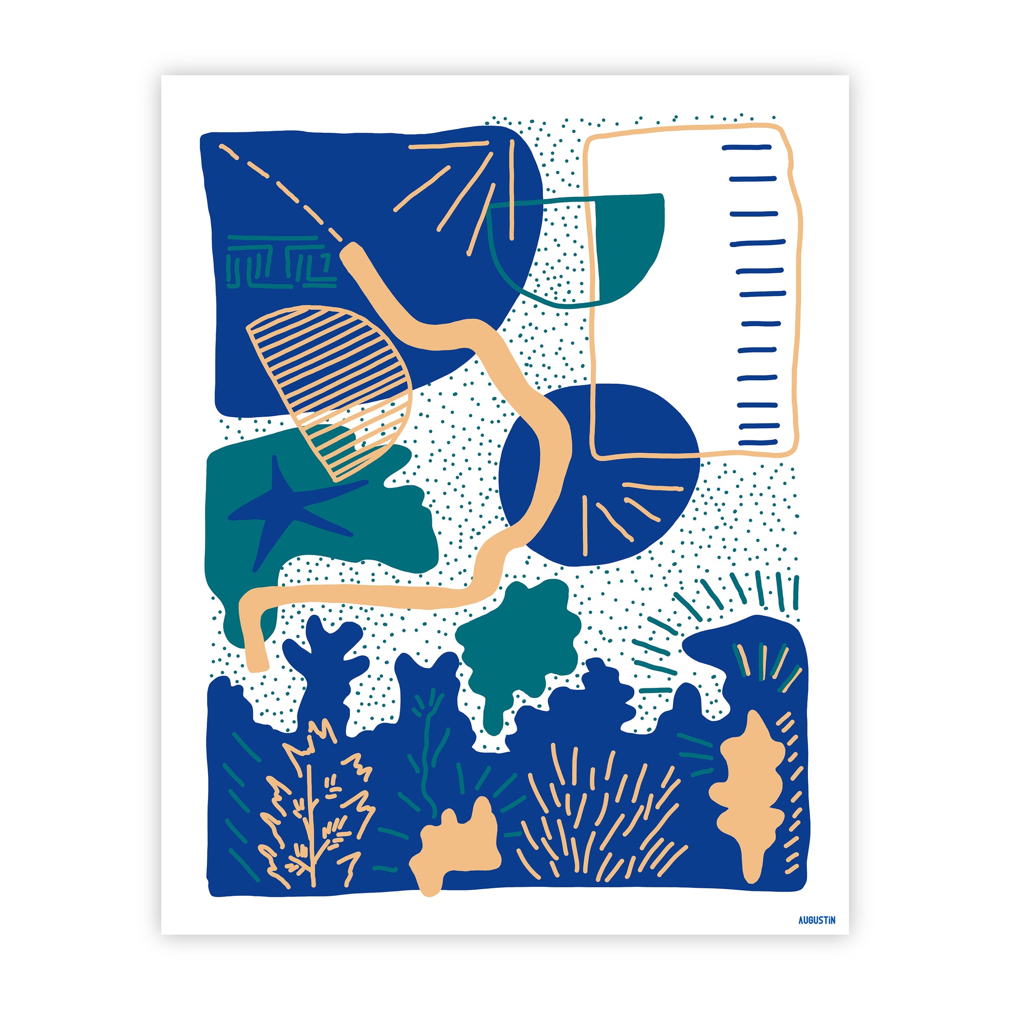 La mer - affiche