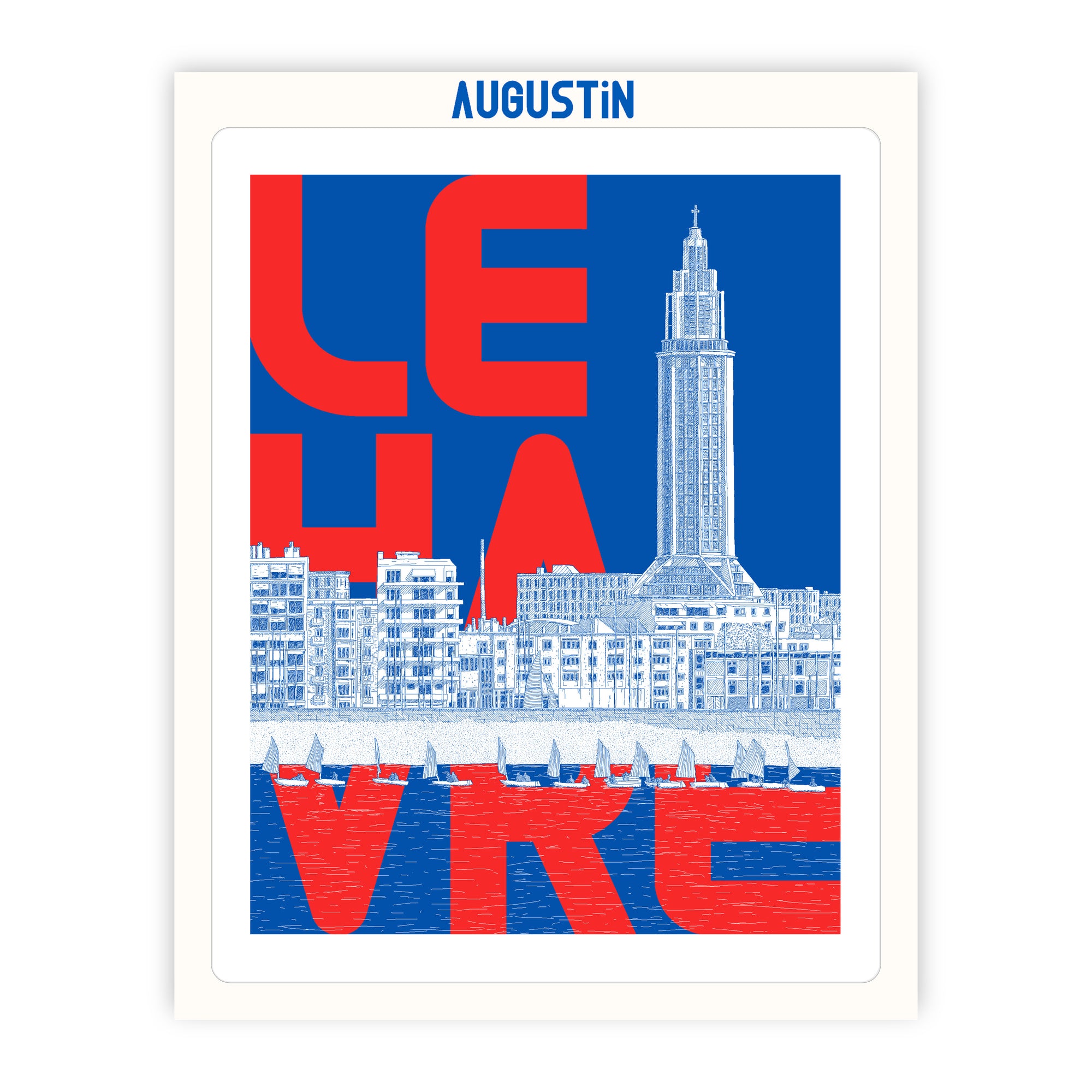 Le Havre rouge - affiche