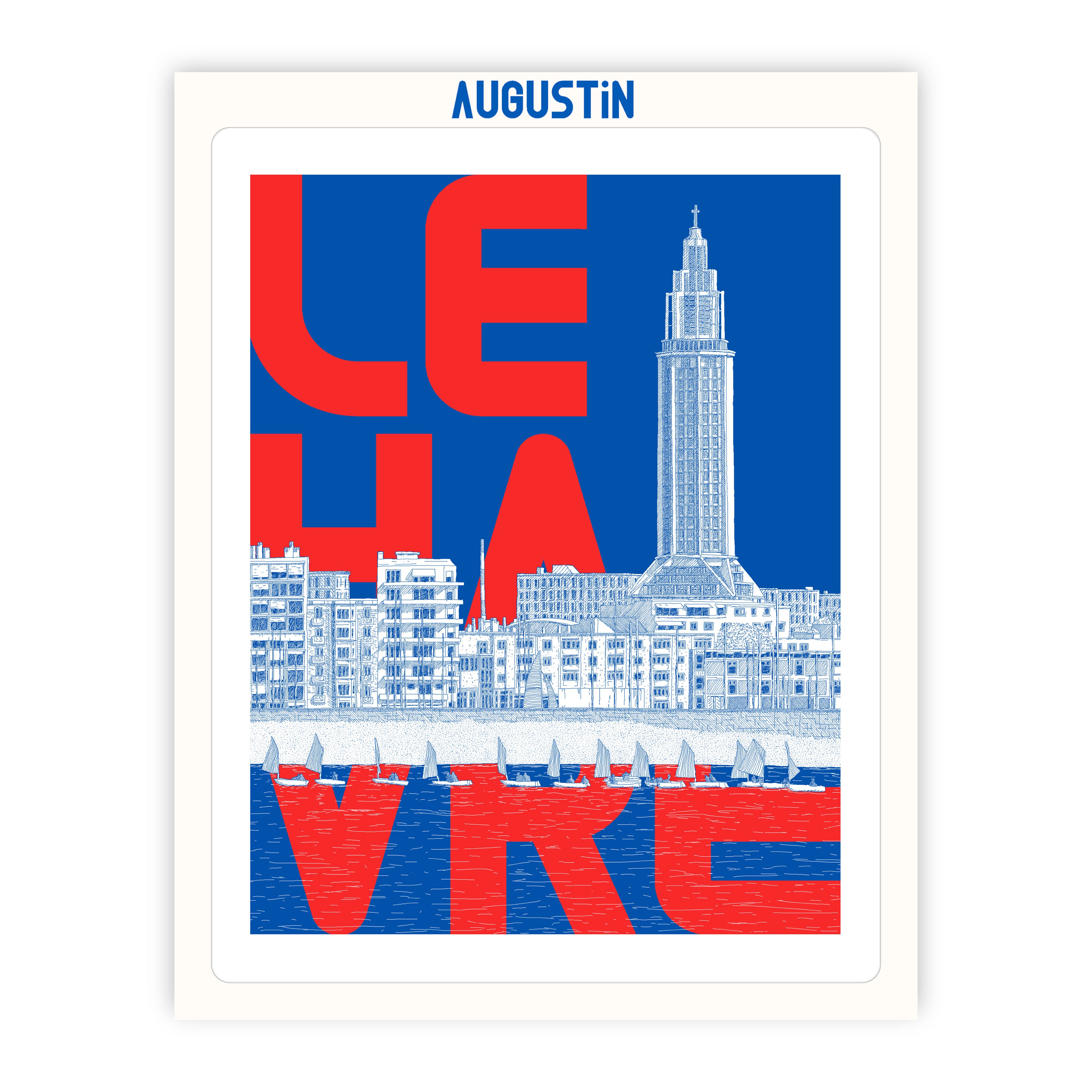 Le Havre rouge - affiche