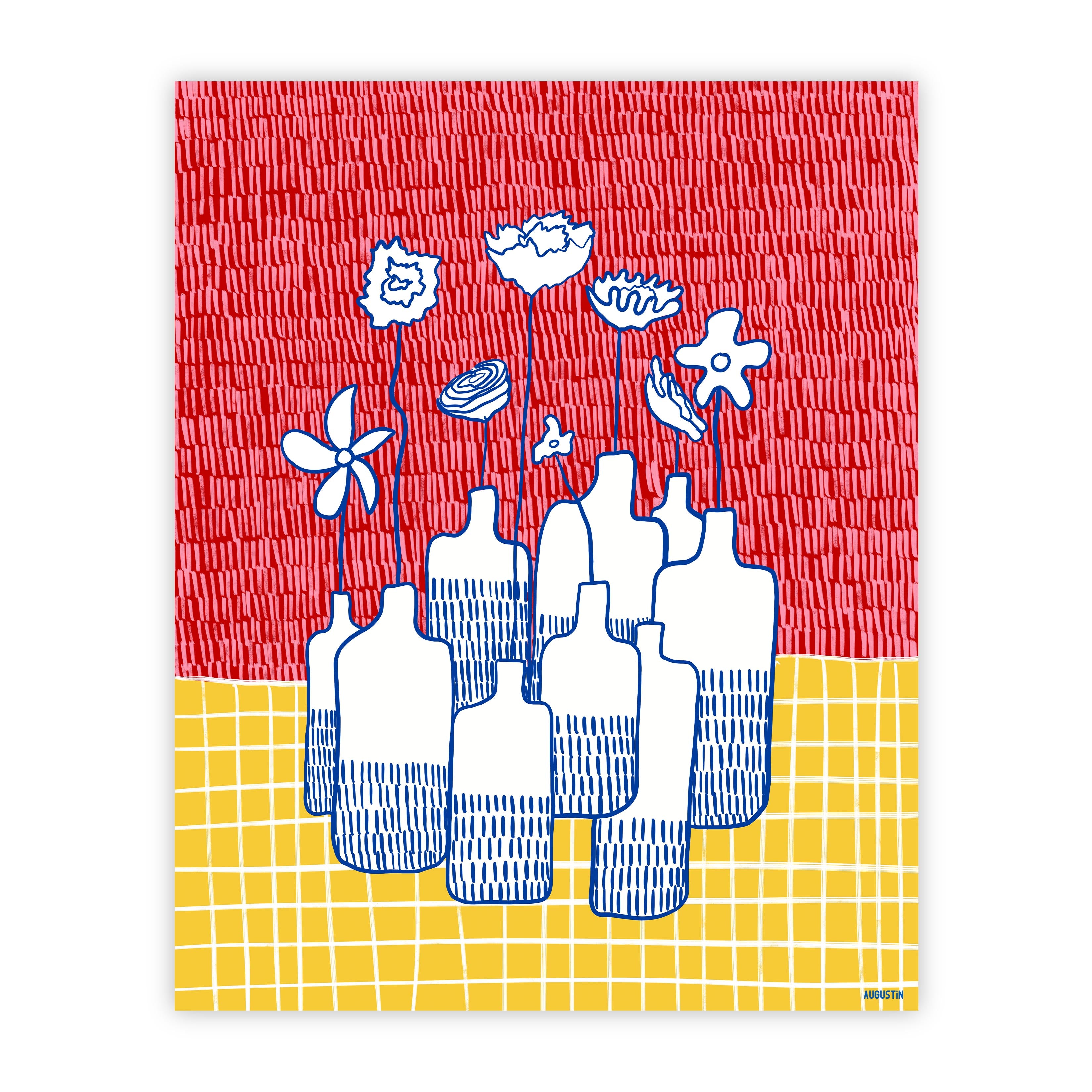 Les vases - affiche