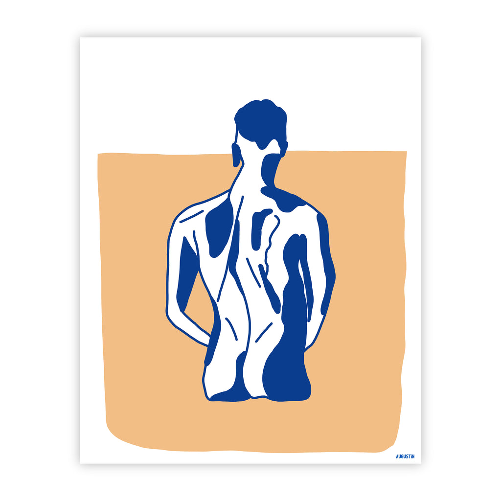 Le bain - affiche