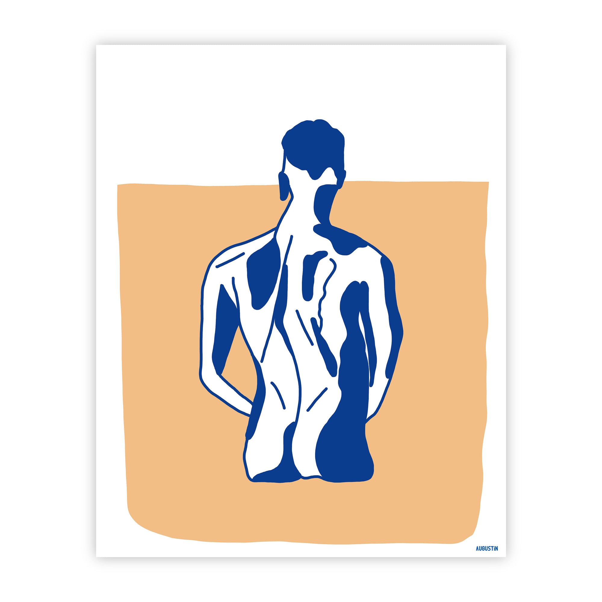 Le bain - affiche