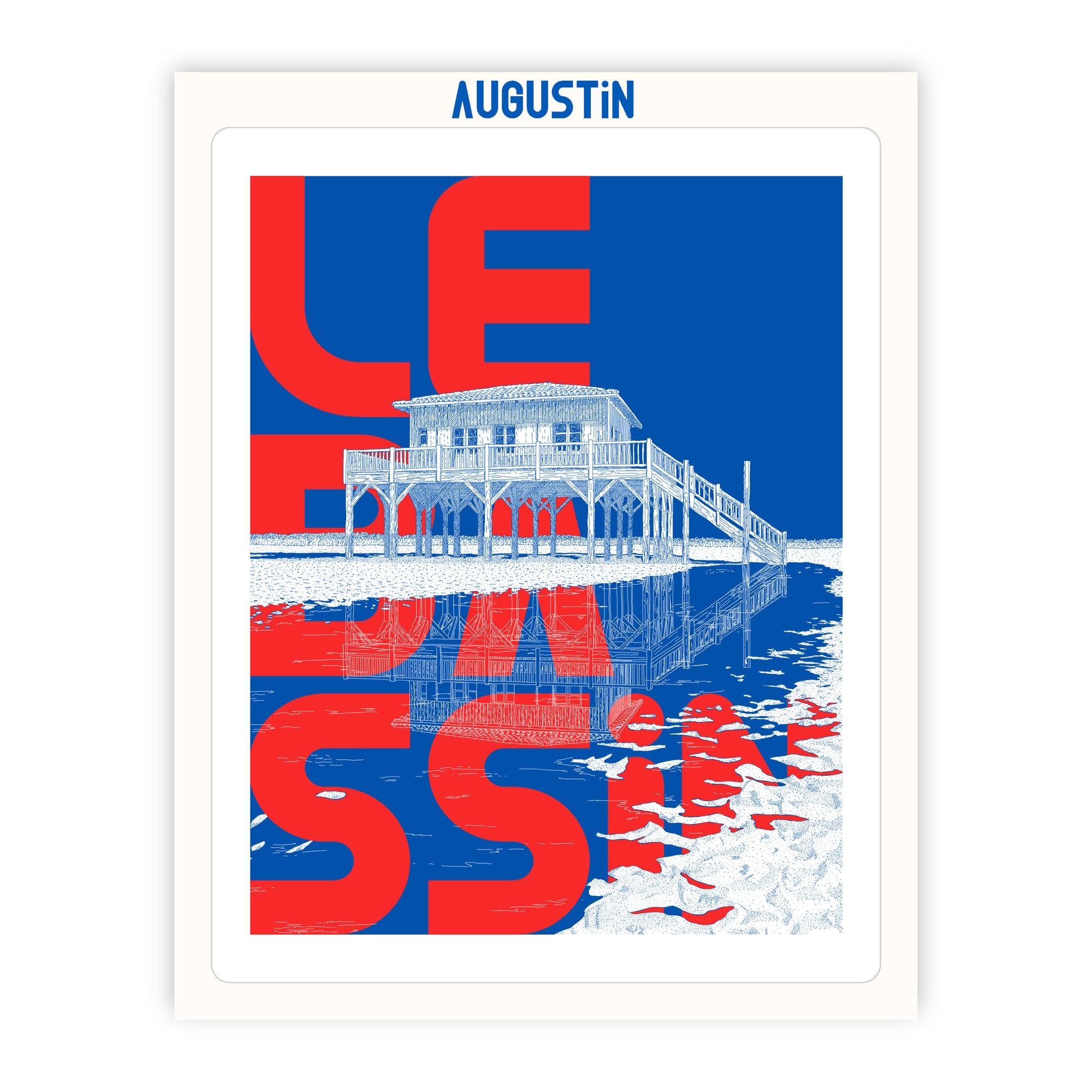 Le Bassin rouge - affiche