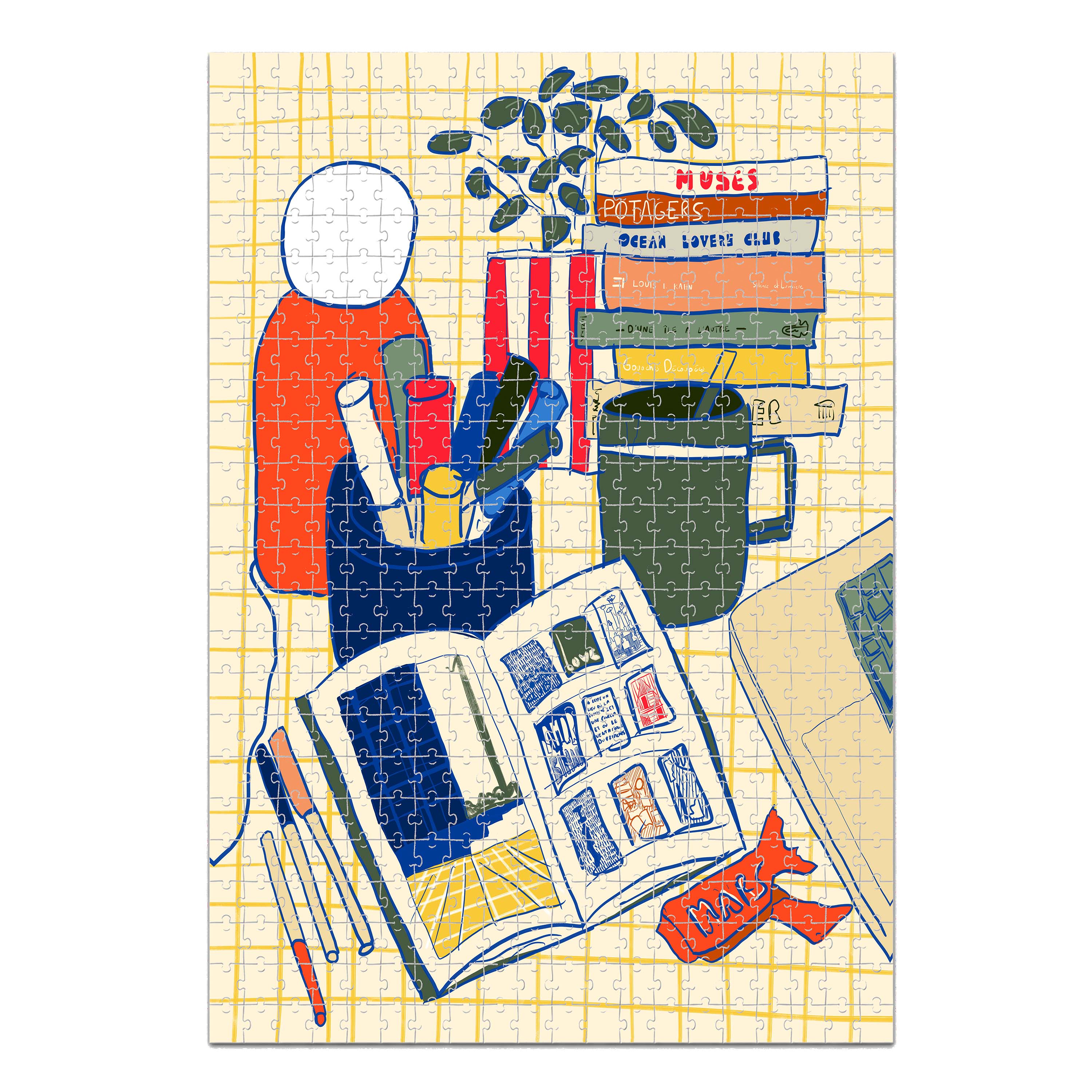 Le carnet - puzzle PRÉCOMMANDE