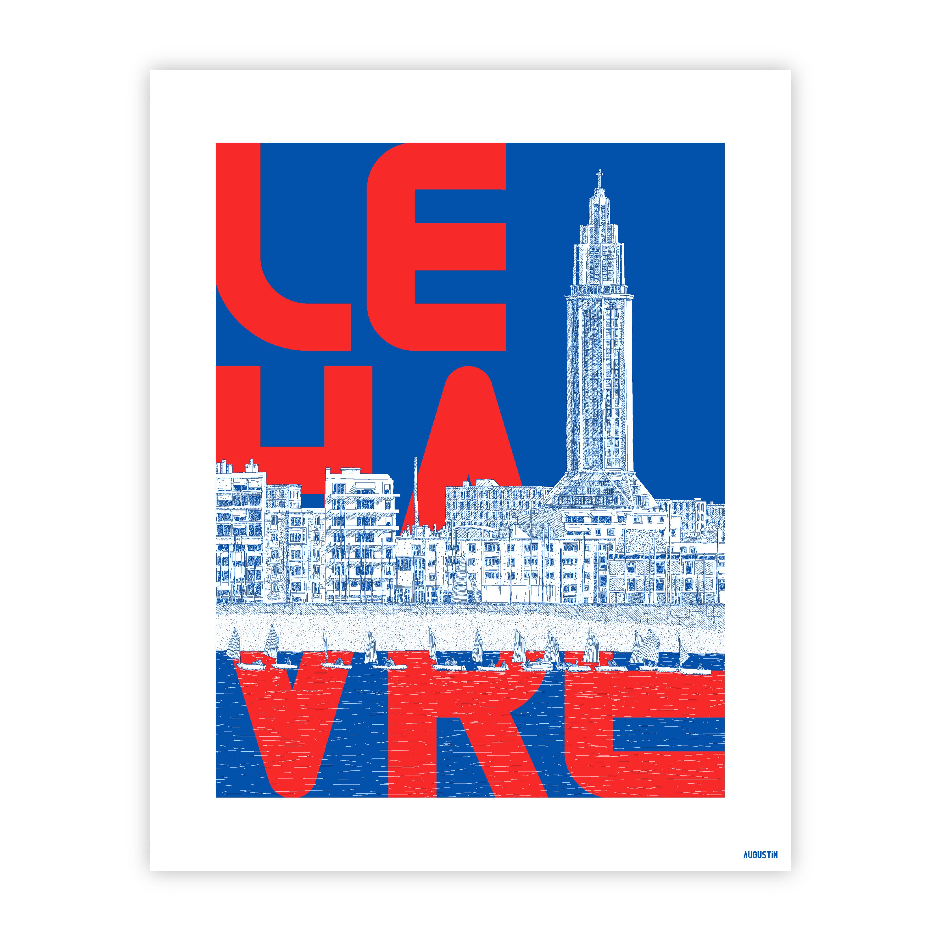 Le Havre rouge - affiche