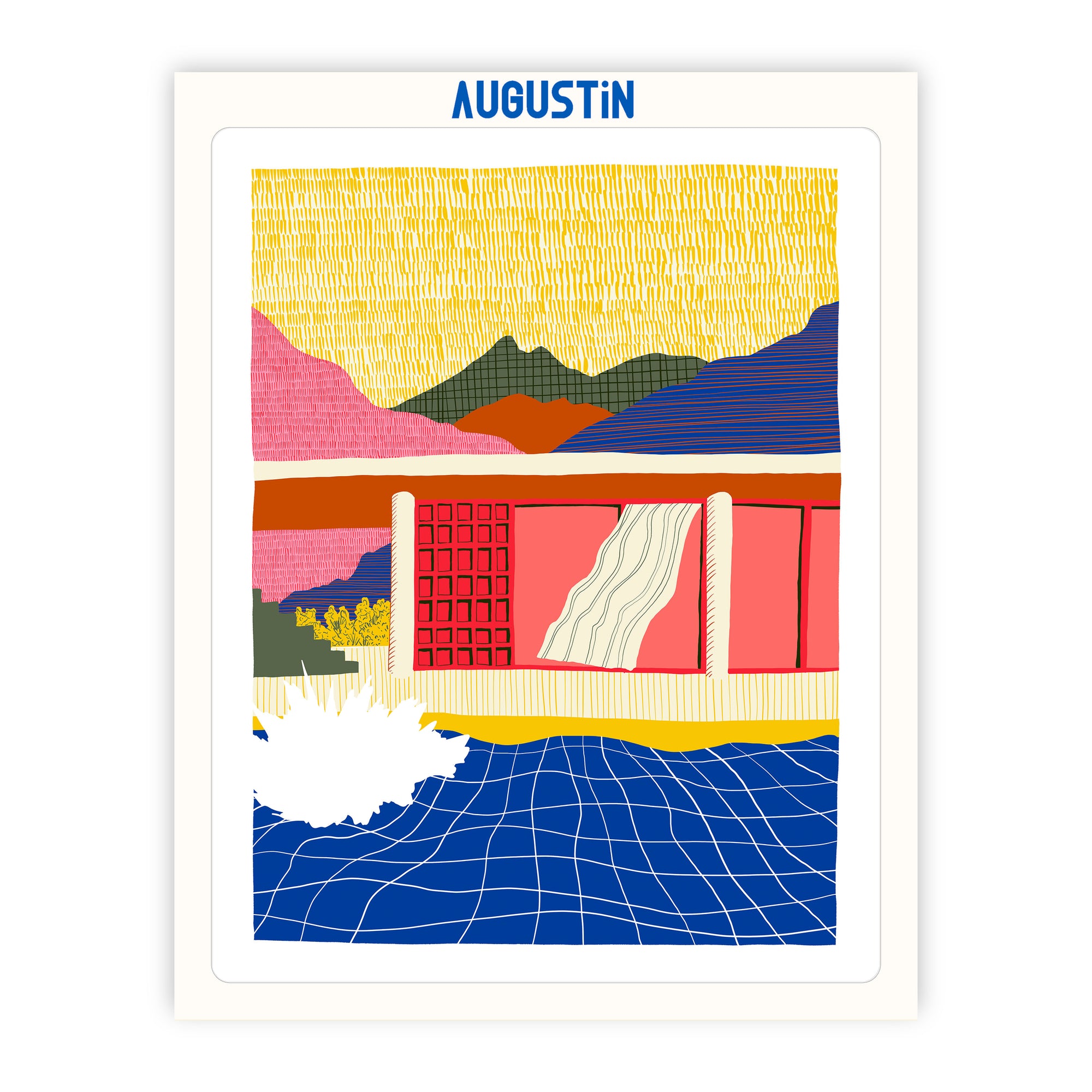 Le plongeon - affiche