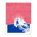 Le surf - affiche