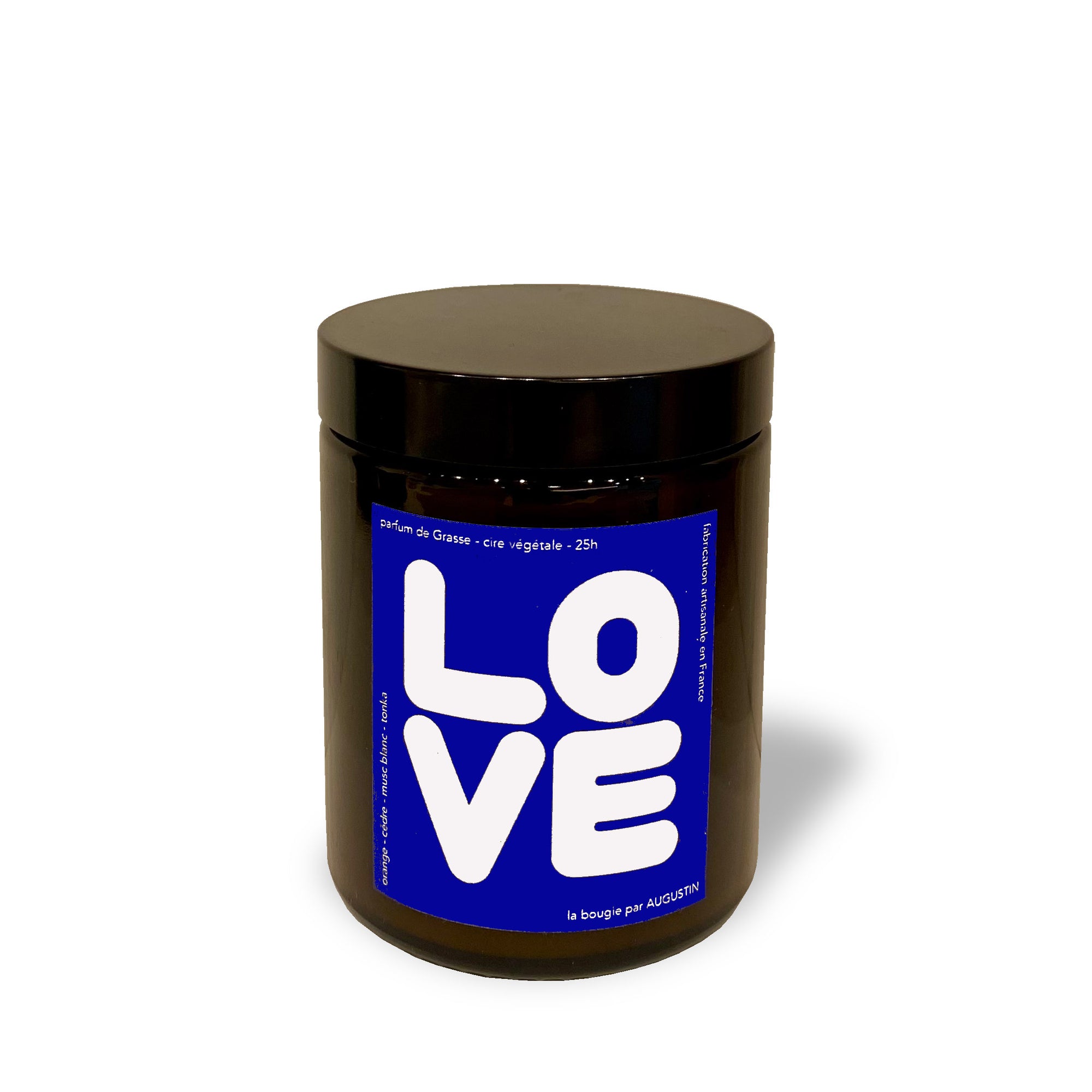 Love bleu - bougie