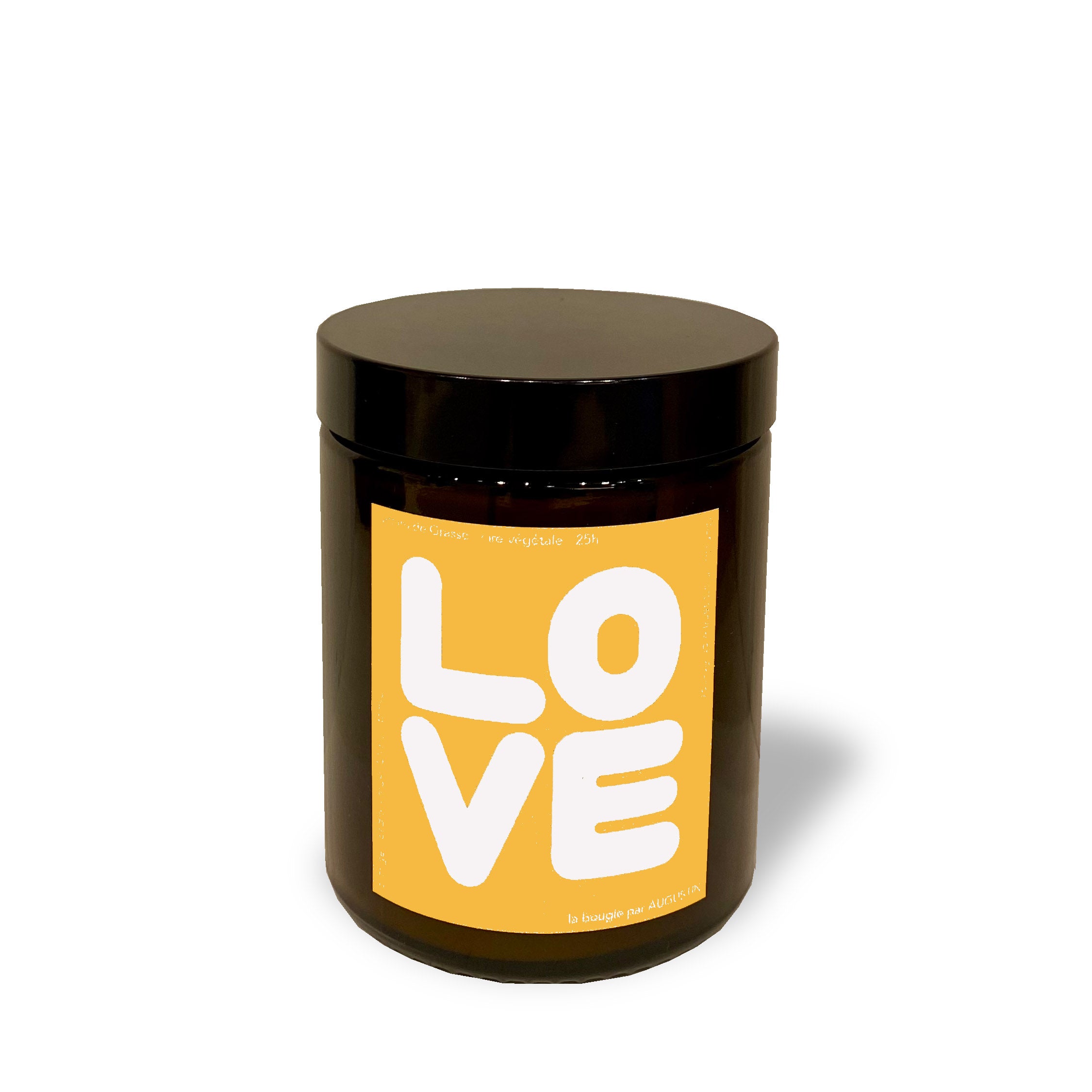 Love jaune - bougie