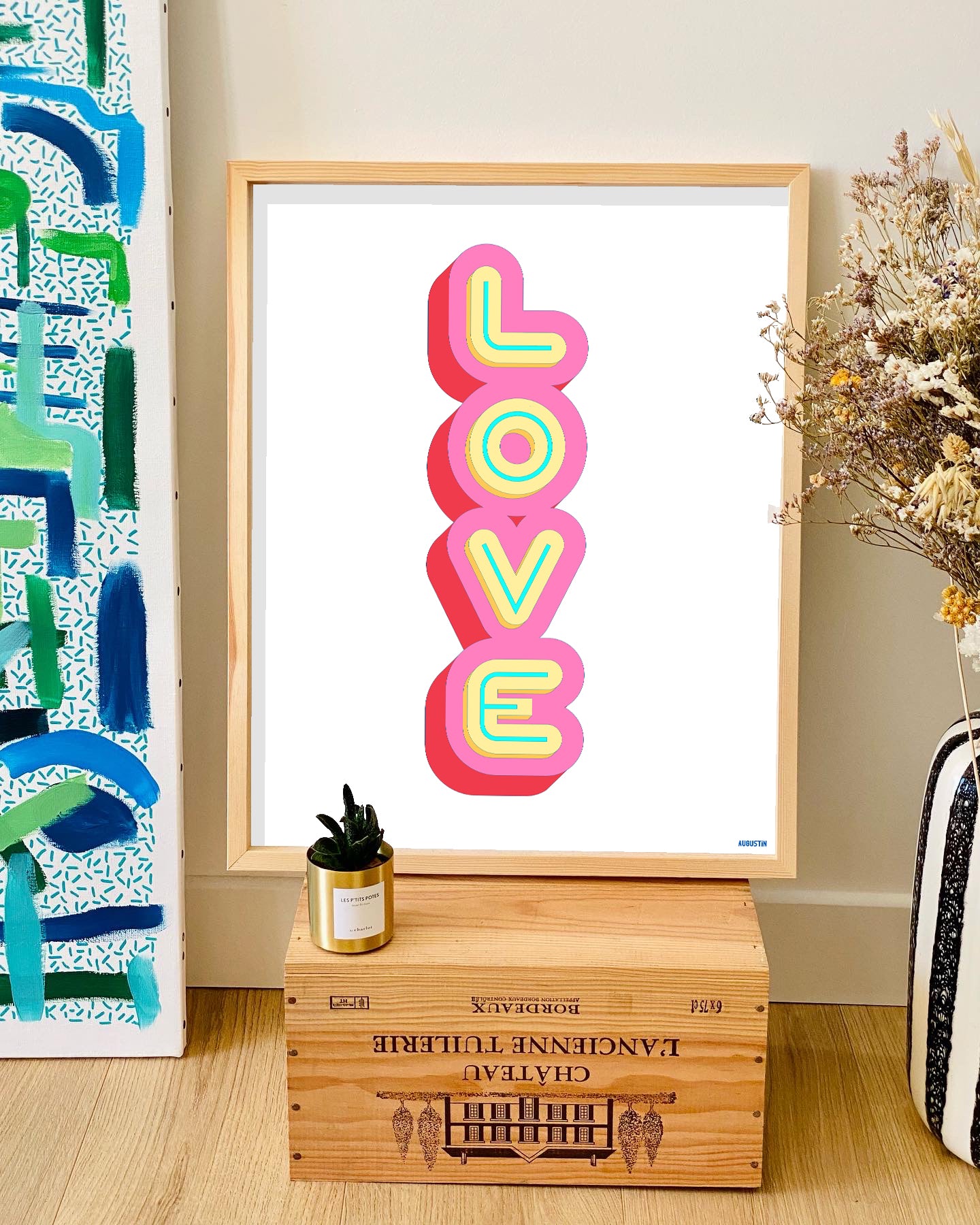 Love rose - affiche