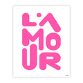 L'amour rose - affiche