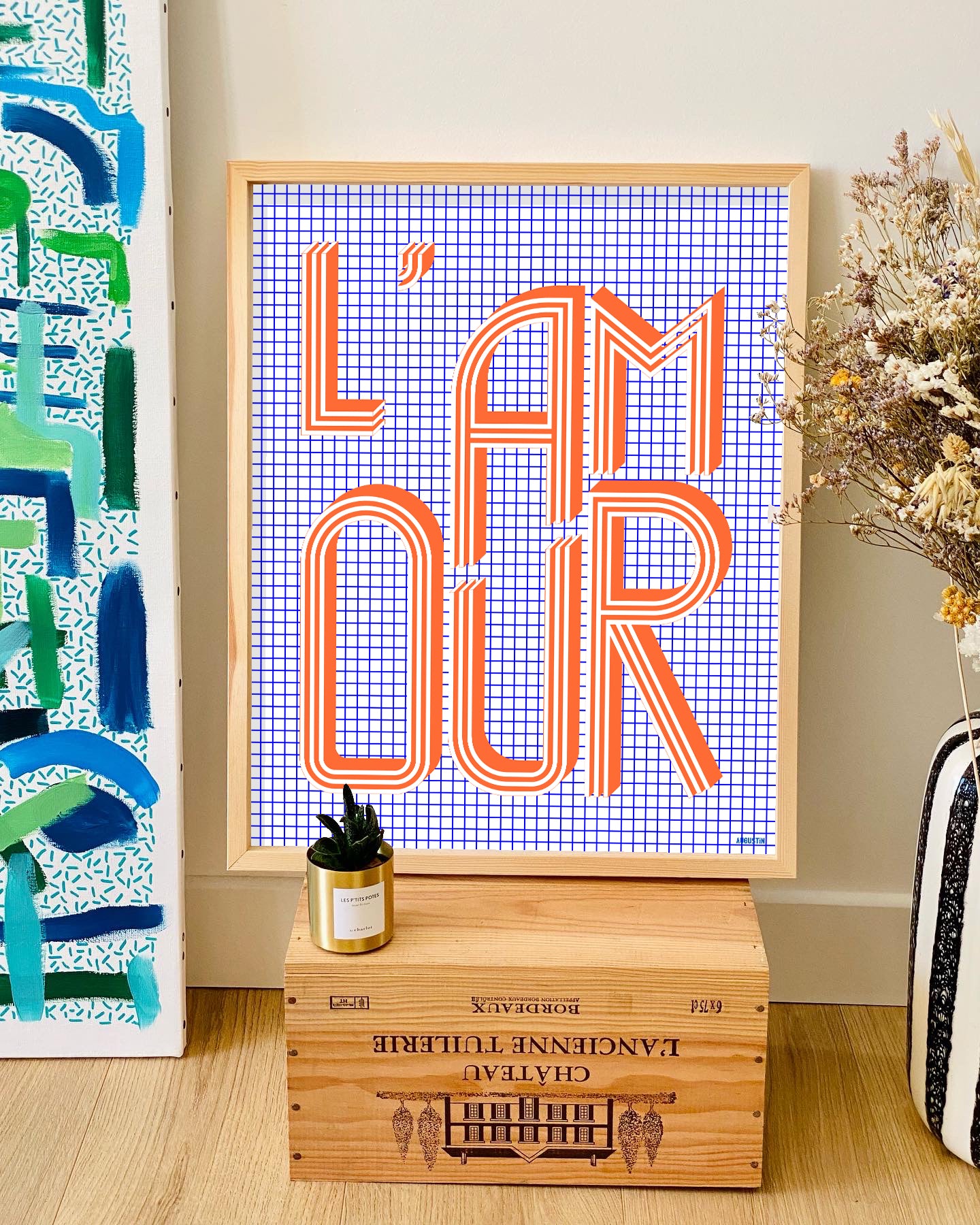 L'amour orange - affiche